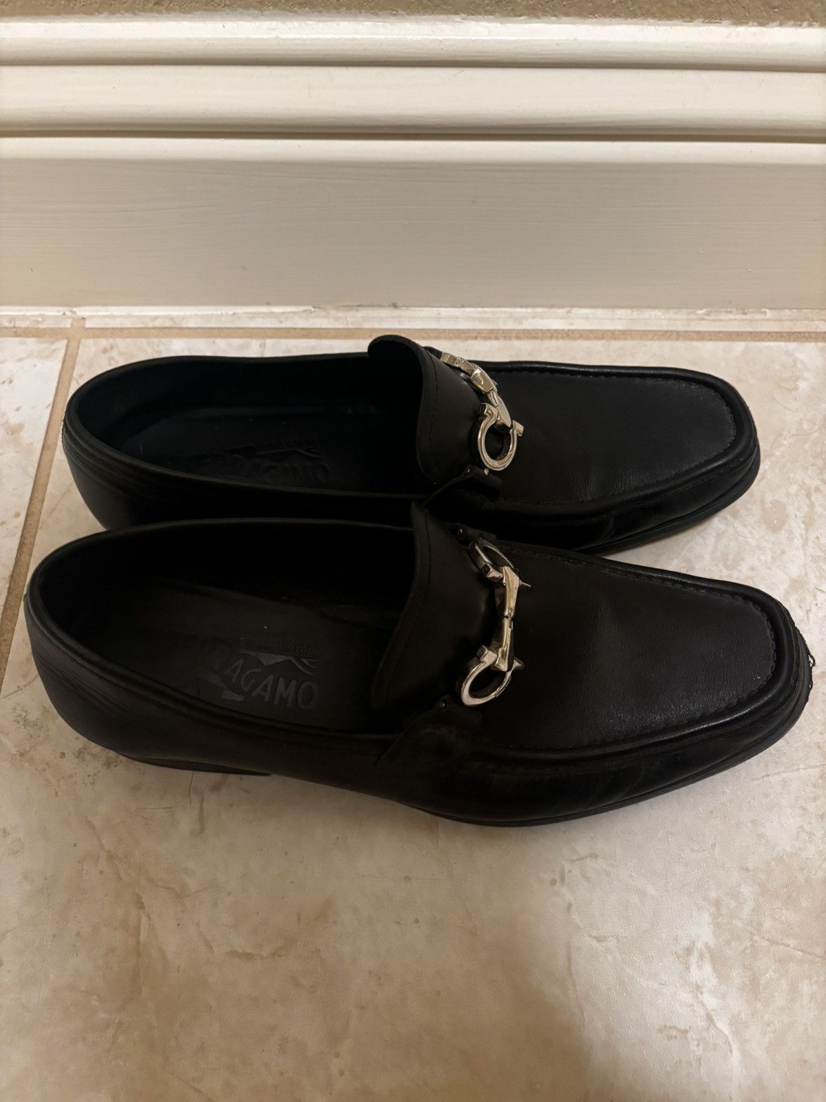 Salvatore Ferragamo Moccasin with Gancini reversible ornament Size US 8 / EU 41 - 2 Thumbnail