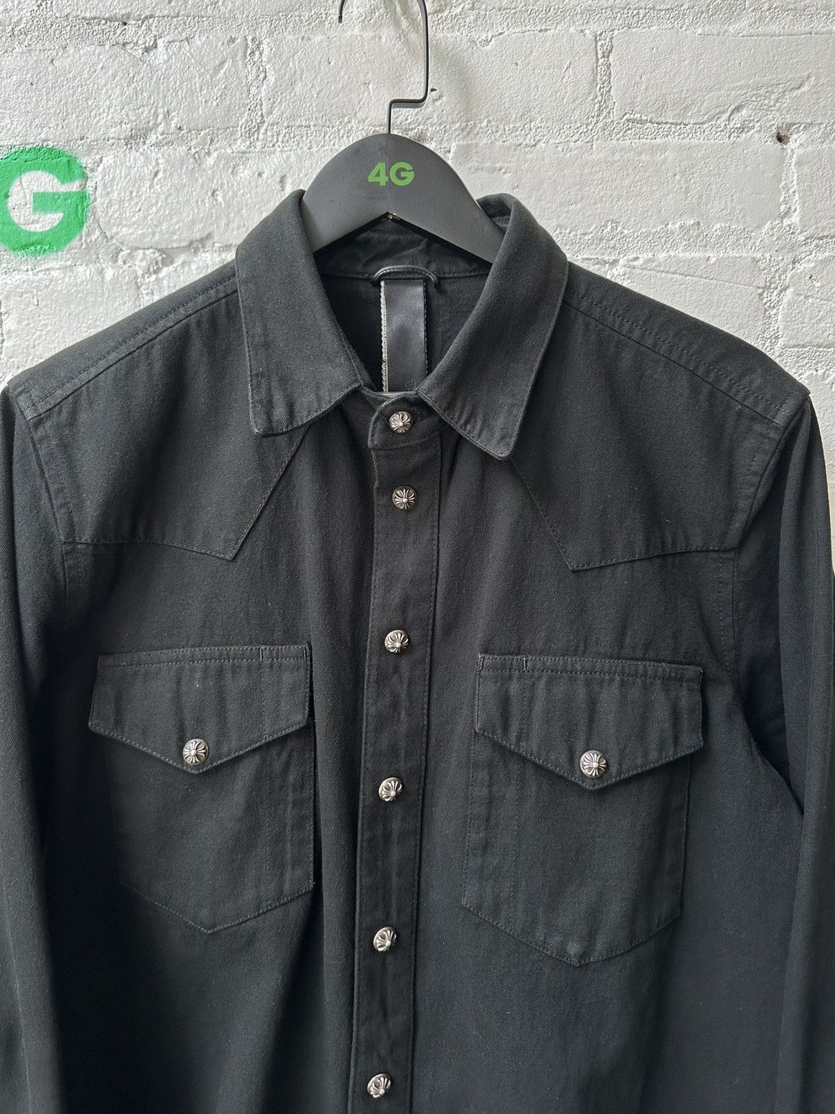 Chrome Hearts CHROME HEARTS WESTERN DENIM JACKET Size US L / EU 52-54 / 3 - 3 Thumbnail