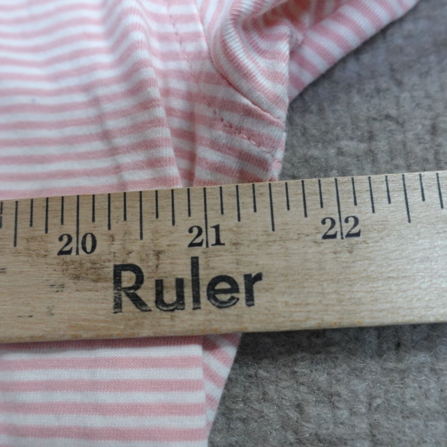 Southern Proper Southern Proper Polo Shirt XL Pink Striped Pocket Embroidered Men Shirt Size US XL / EU 56 / 4 - 8 Thumbnail