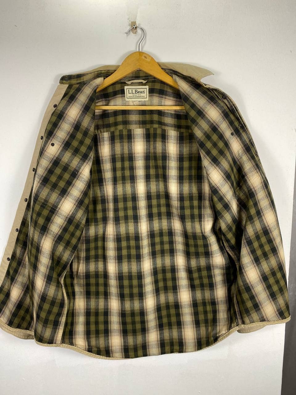 L.L. Bean ll bean chore jacket flannel lininig nice design Size US L / EU 52-54 / 3 - 6 Thumbnail