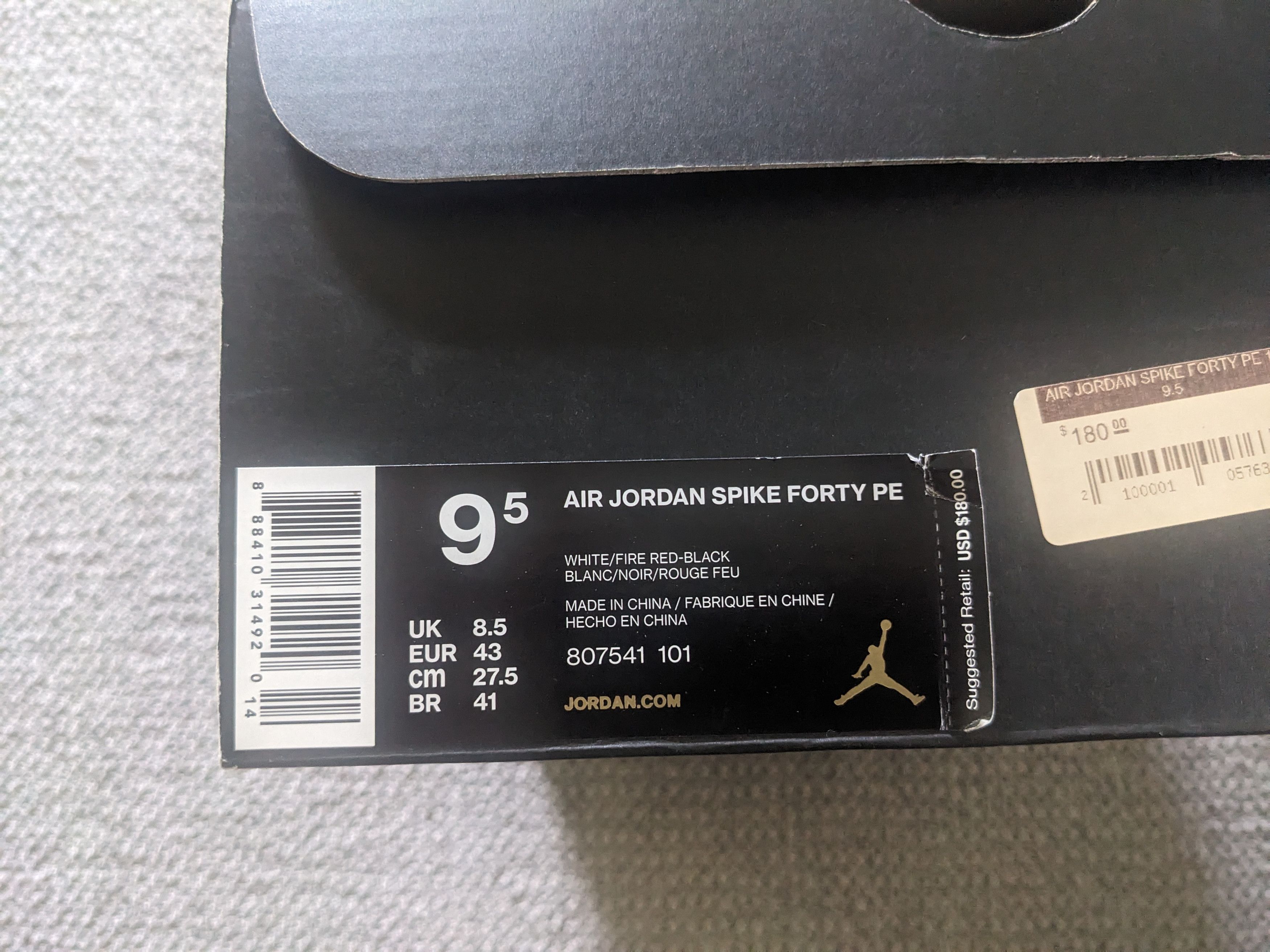 Jordan Brand Jordan Spike Forty PE Size US 9.5 / EU 42-43 - 2 Thumbnail