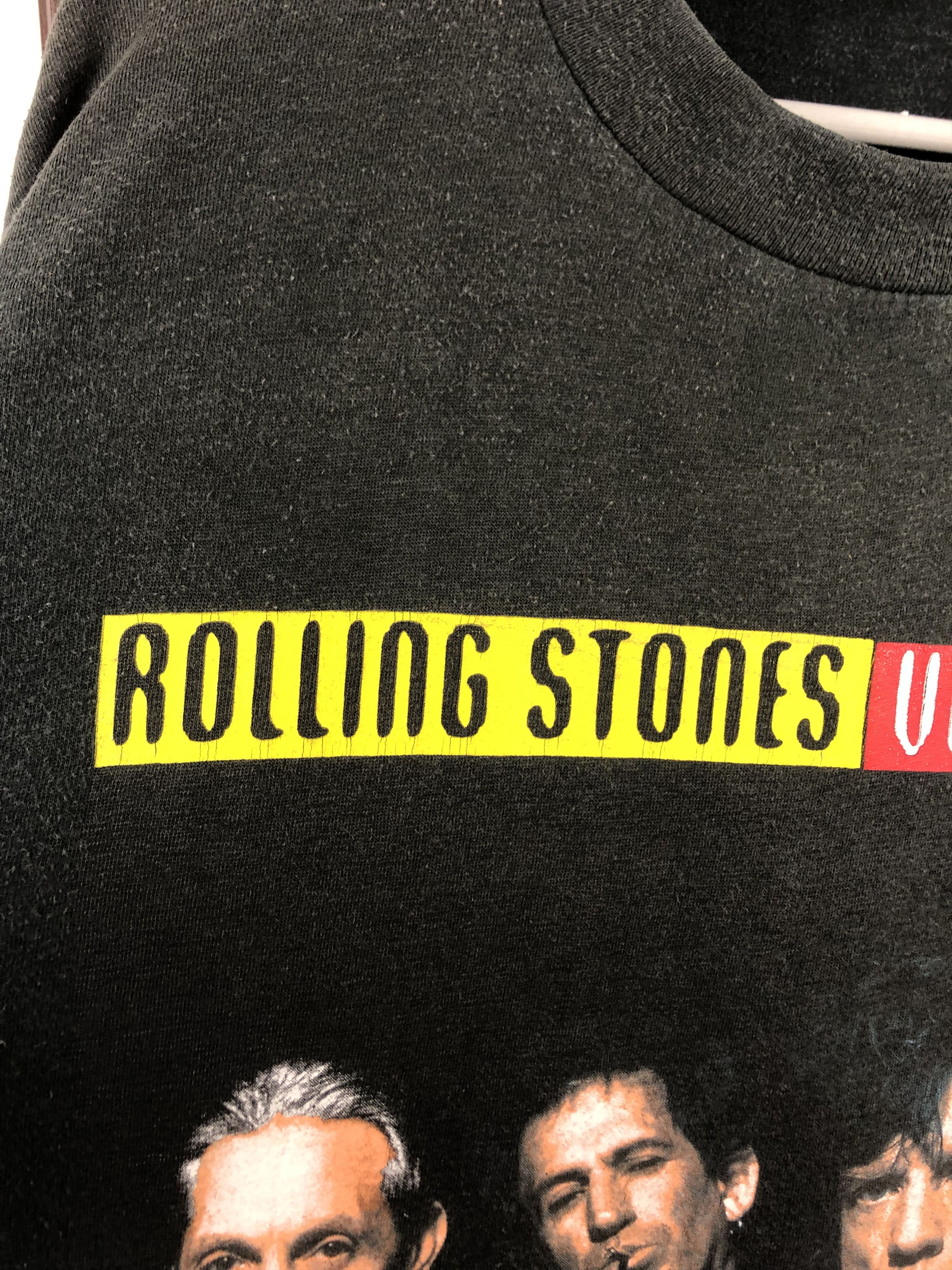 Band Tees Vintage 90's The Rolling Stones Voodoo Lounge Band Shirt Tee Size US XL / EU 56 / 4 - 9 Thumbnail