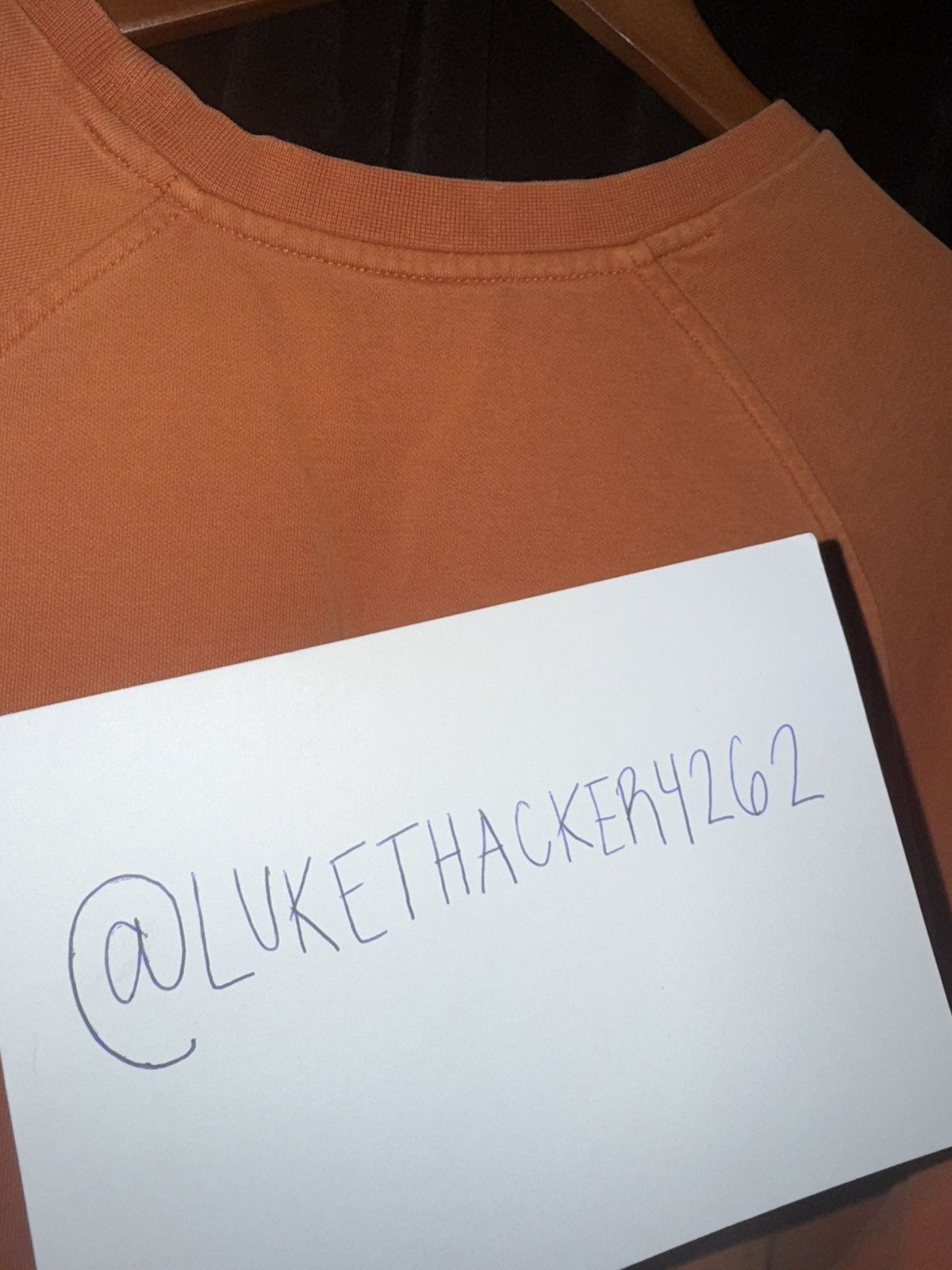 Nike Vintage Nike Crewneck Orange XL Size US XL / EU 56 / 4 - 12 Thumbnail
