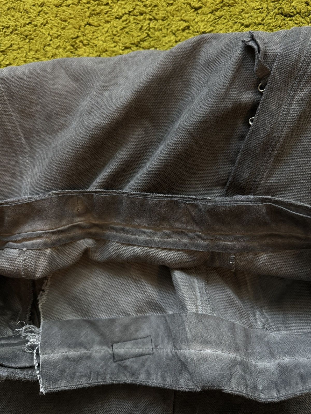 Designer × Rundholz Rundholz avant garde washed graphite grey assymetric skirt Size 27" / US 4 / IT 40 - 8 Thumbnail