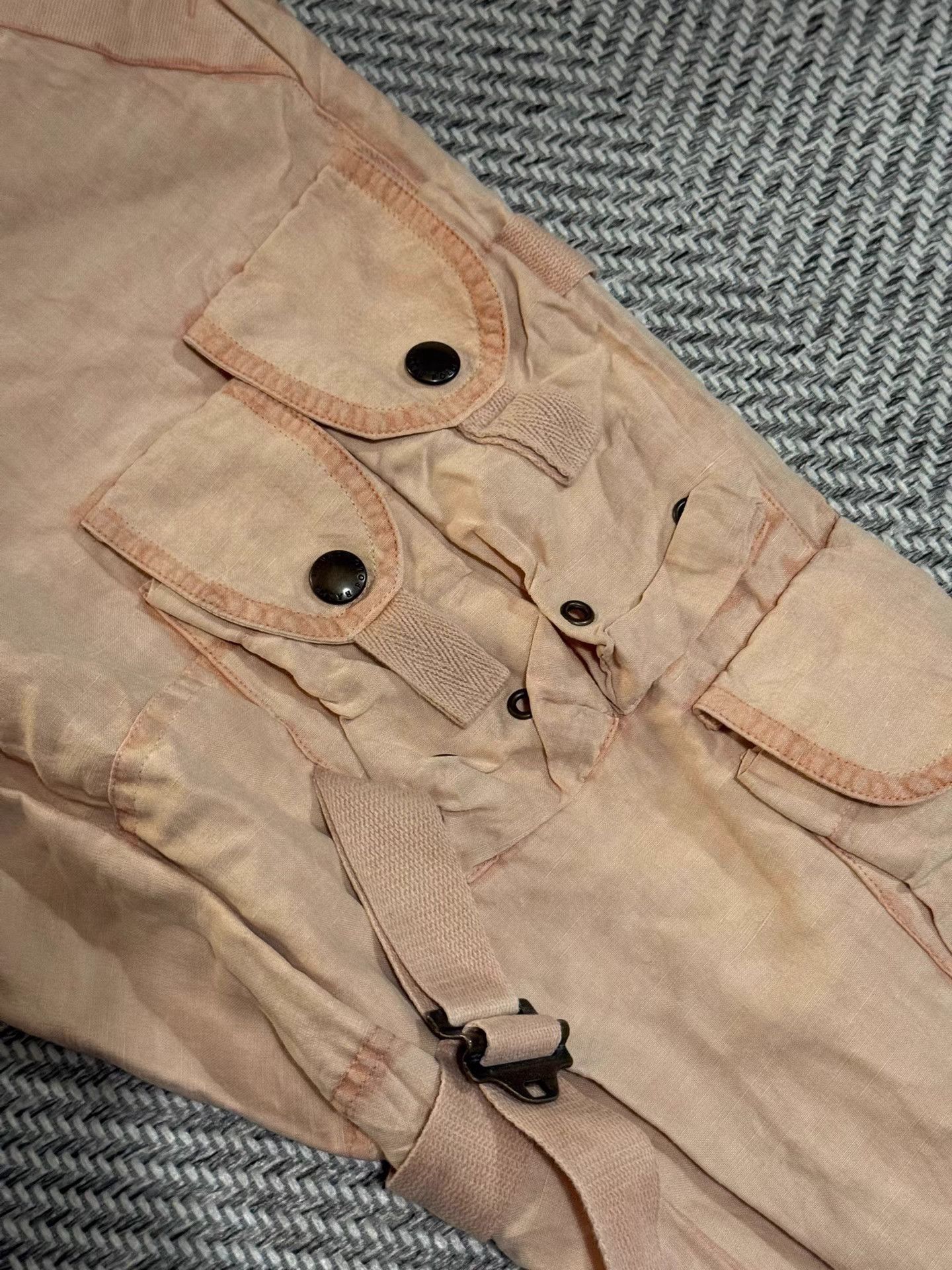 Ralph Lauren Ralph Lauren 00s Multi-Pocket Parachute Cargo Pants K24 Size US 34 / EU 50 - 4 Thumbnail