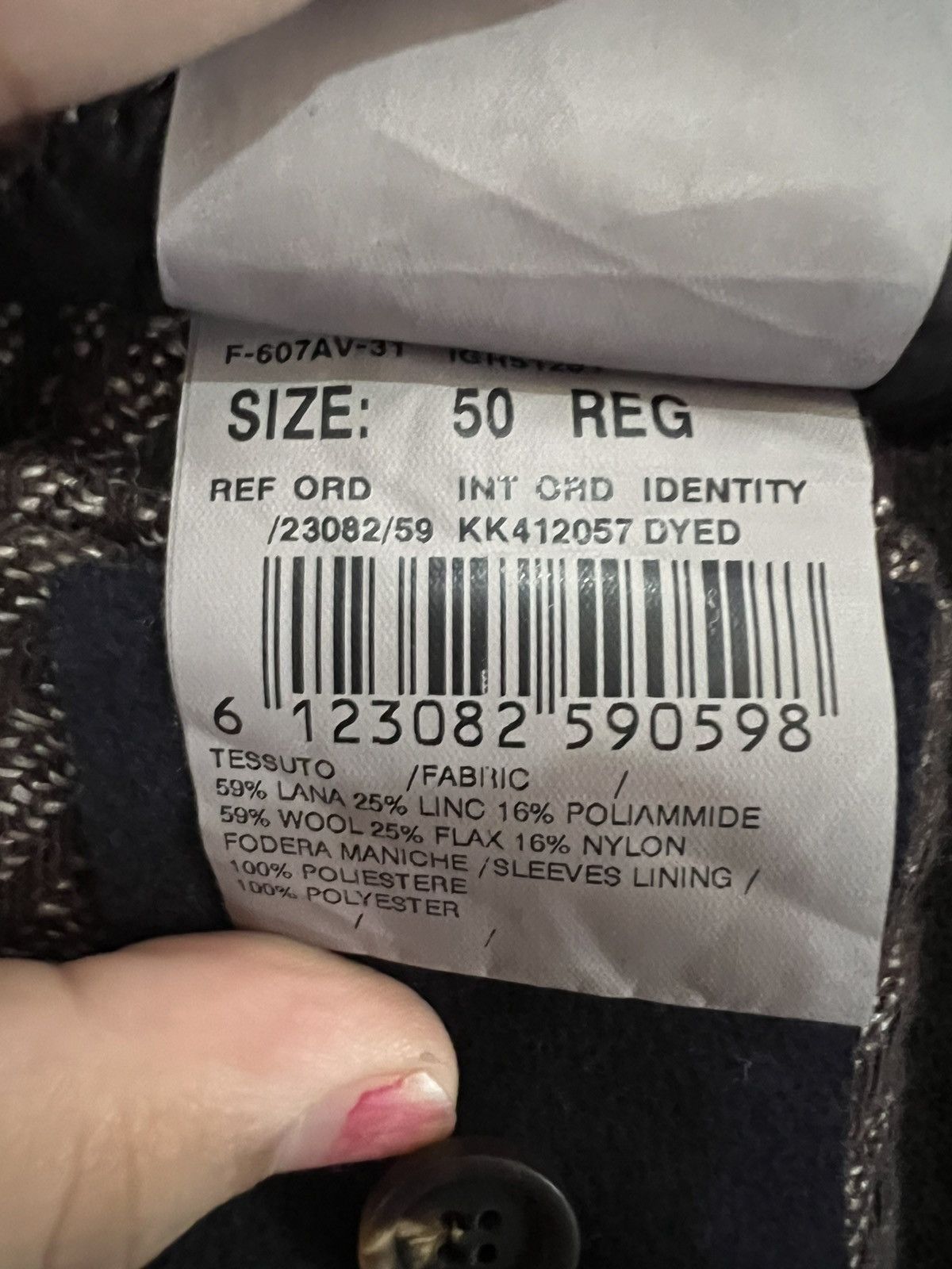 Lardini LARDINI LONG JACKET Size US L / EU 52-54 / 3 - 14 Thumbnail
