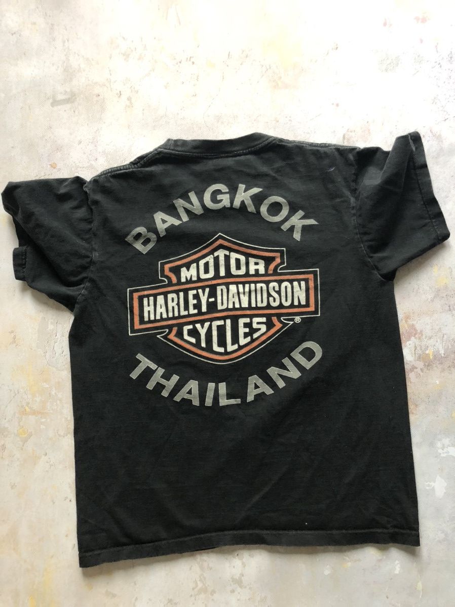 Harley Davidson Rare Vintage Harley Davidson Bangkok thailand tee Size US L / EU 52-54 / 3 - 2 Thumbnail