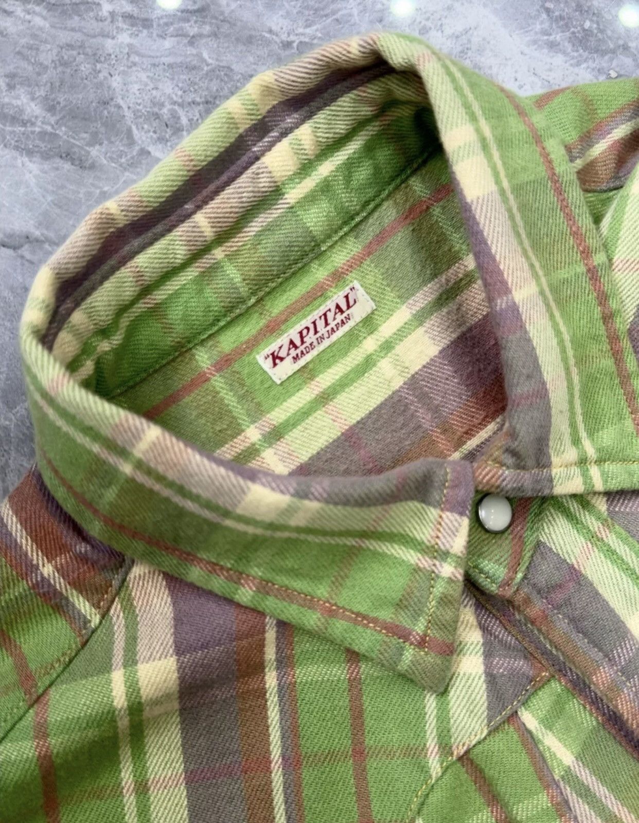 Kapital Kapital Flannel Plaid Shirt Jacket - DMC-2508 Size US M / EU 48-50 / 2 - 4 Thumbnail