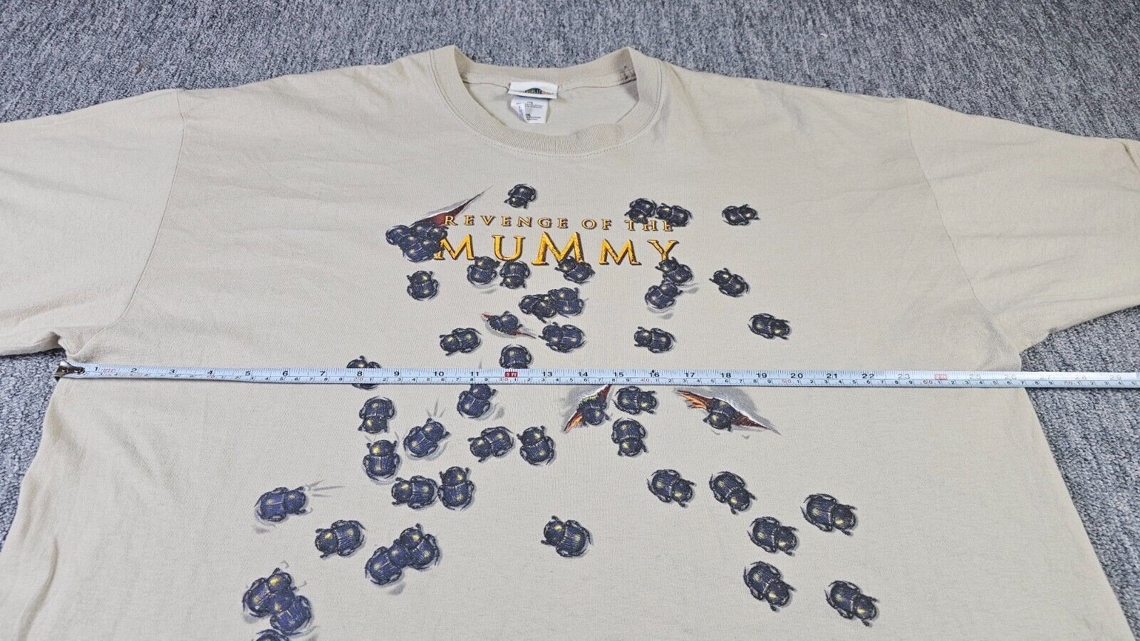 Universal Studios 2001 The Mummy Returns Movie Promo T-Shirt Universal Y2K XL Size US XL / EU 56 / 4 - 10 Thumbnail
