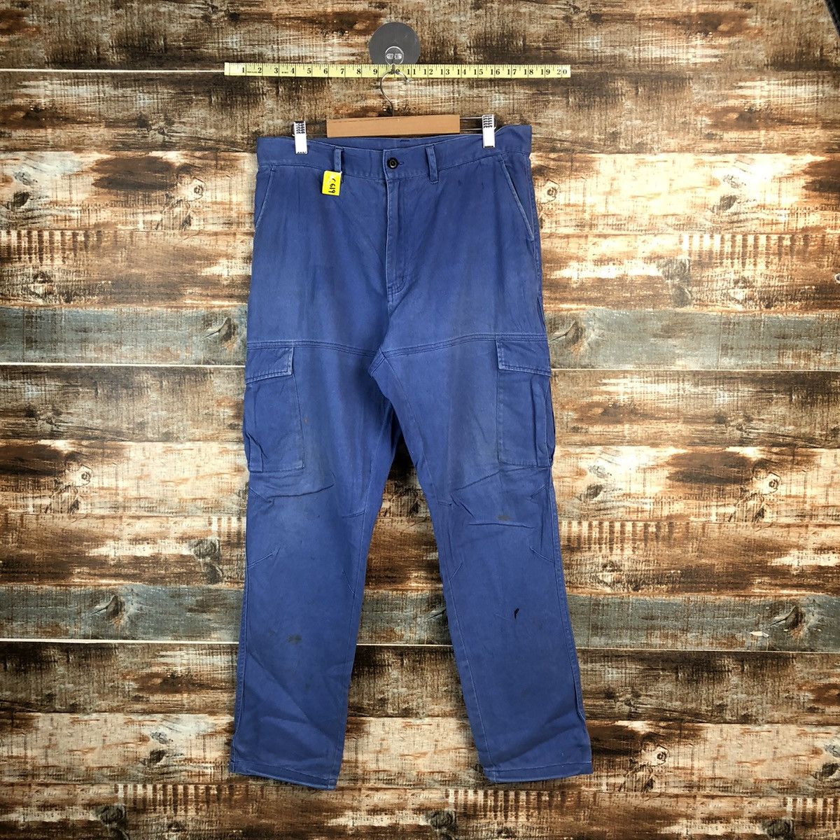 DL Woods Blue Cargo Multipocket Pants #C619