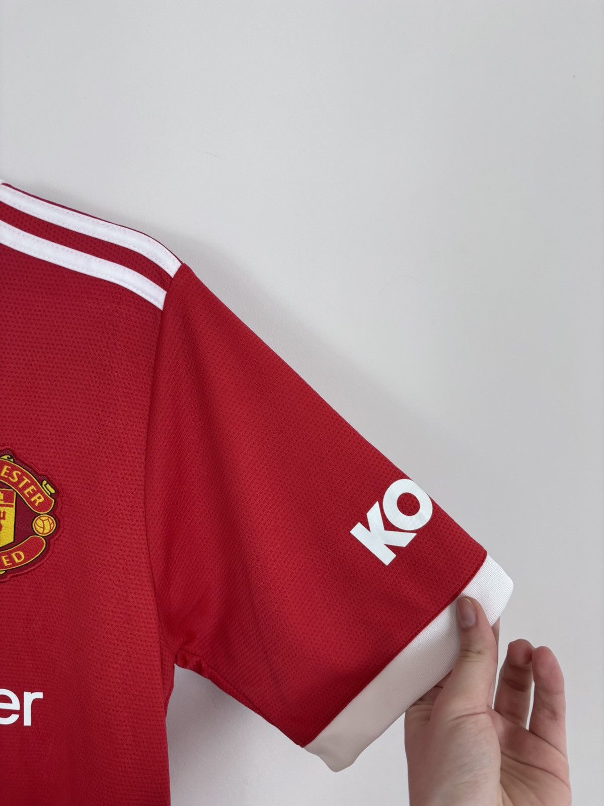Adidas Adidas Manchester United NWT 2021/22 Toone #7 Soccer Jersey Size US L / EU 52-54 / 3 - 11 Thumbnail