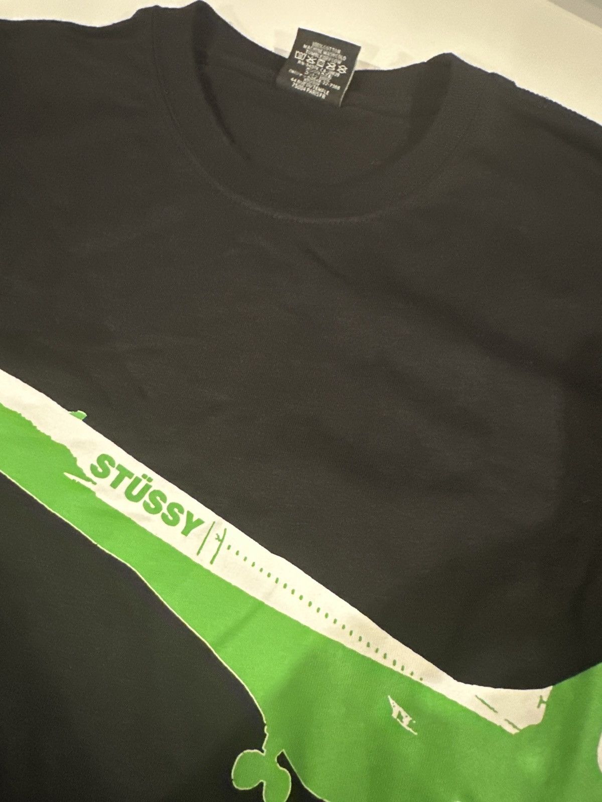 Stussy Stussy Green Jet Tee (L) Size US L / EU 52-54 / 3 - 3 Thumbnail