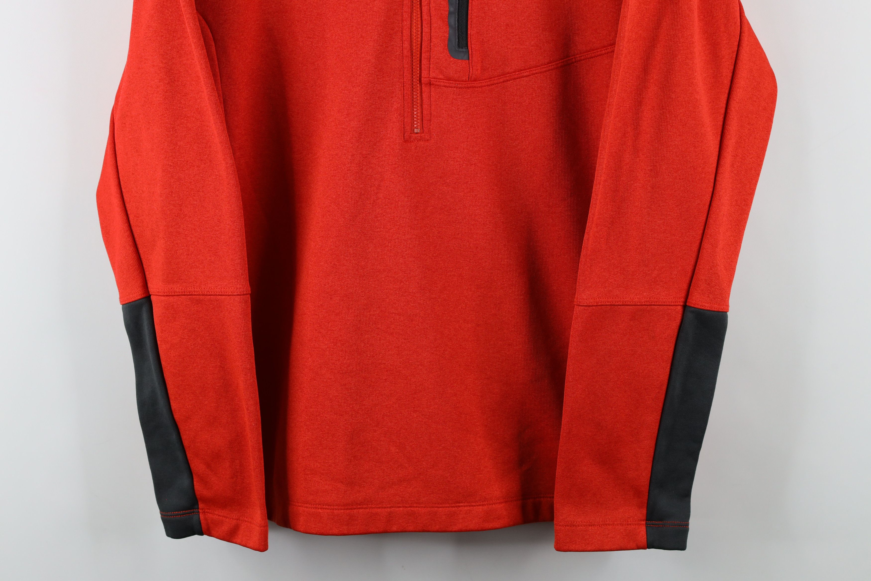 The North Face × Vintage The North Face Canyonlands Half Zip Pullover Sweater Red Size US L / EU 52-54 / 3 - 3 Thumbnail