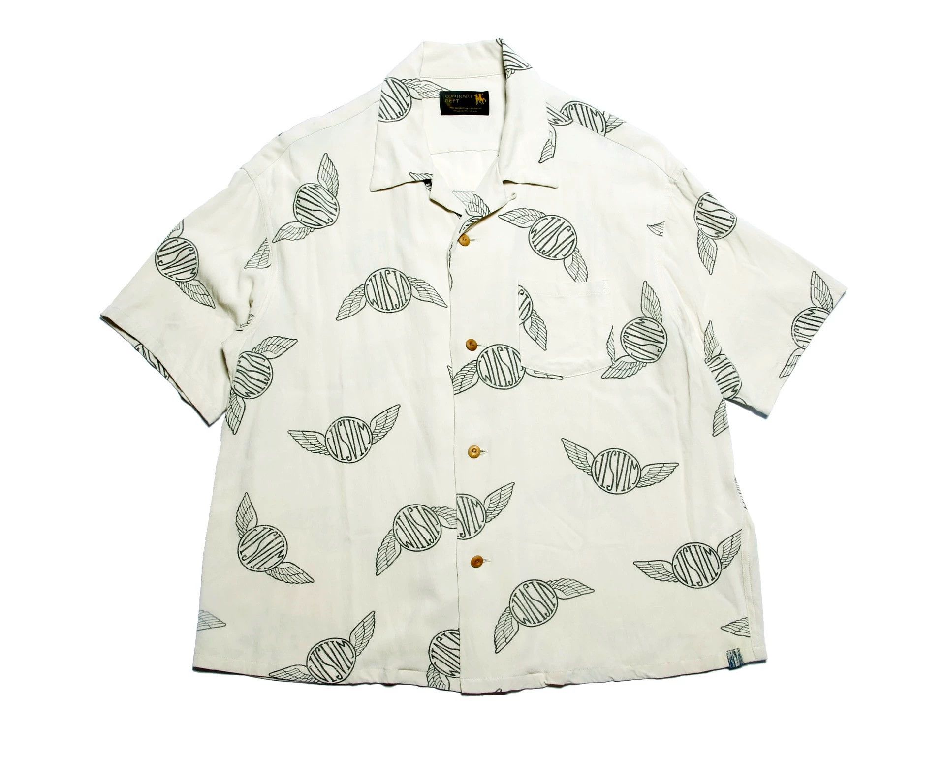 Visvim visvim 22aw Contrary Dept Wallis SS Ivory 1 Wing Size US S / EU 44-46 / 1 - 1 Thumbnail