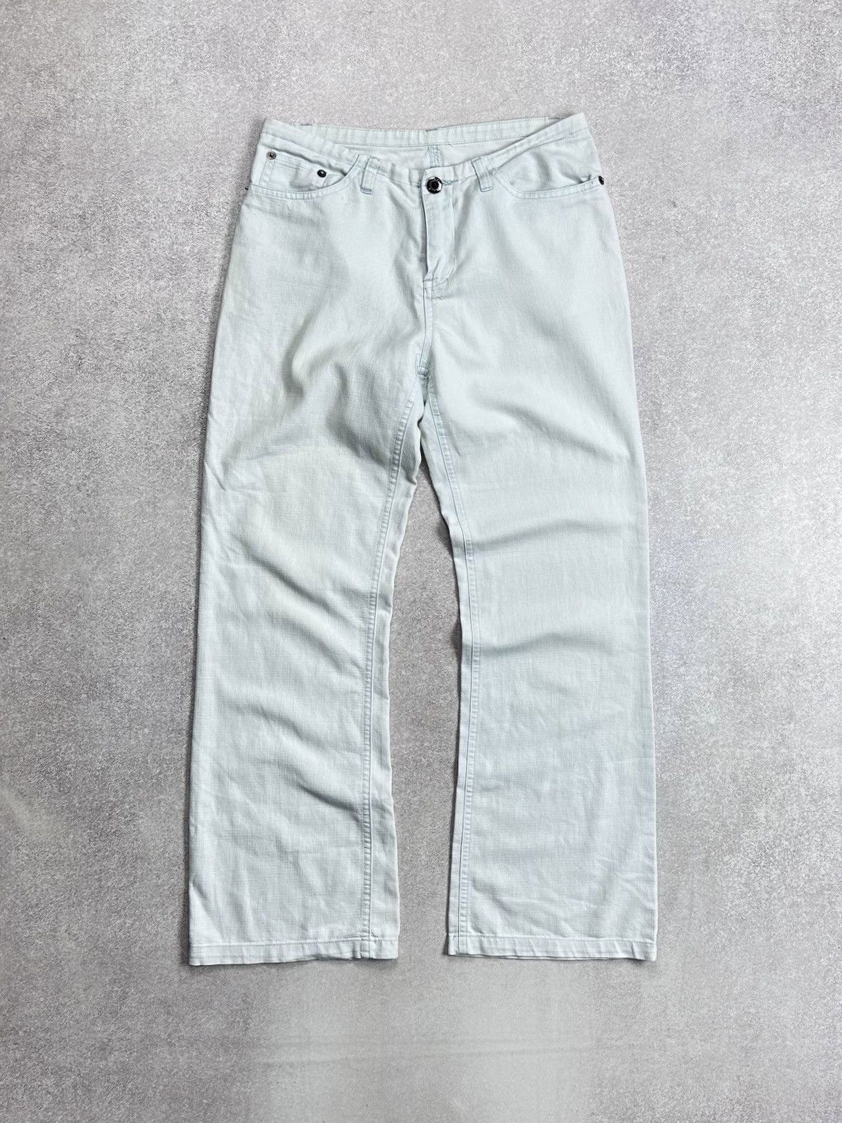 Dolce & Gabbana Vintage 90s Dolce Habbana Y2K Baggy Jeans 30 Size US 30 / EU 46 - 4 Thumbnail