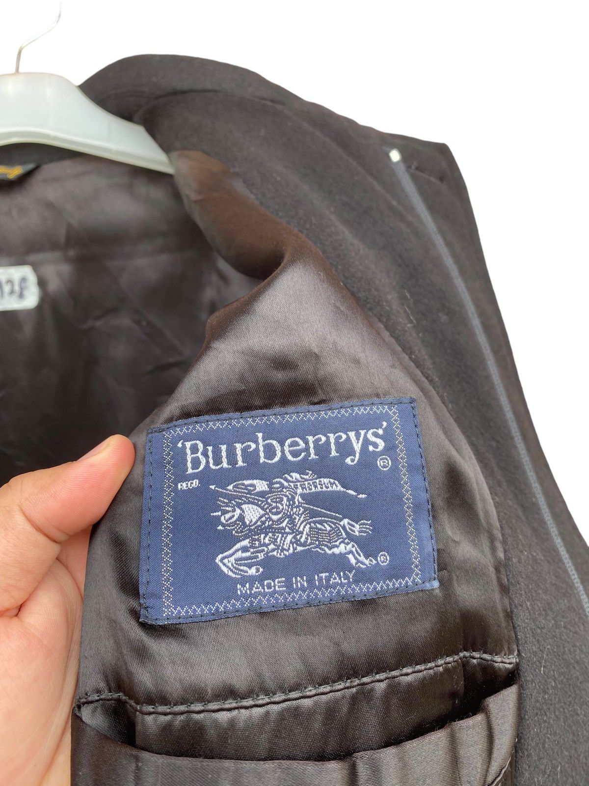 Burberry Vintage Burberry Made In Italy Overcoat Size US L / EU 52-54 / 3 - 3 Thumbnail