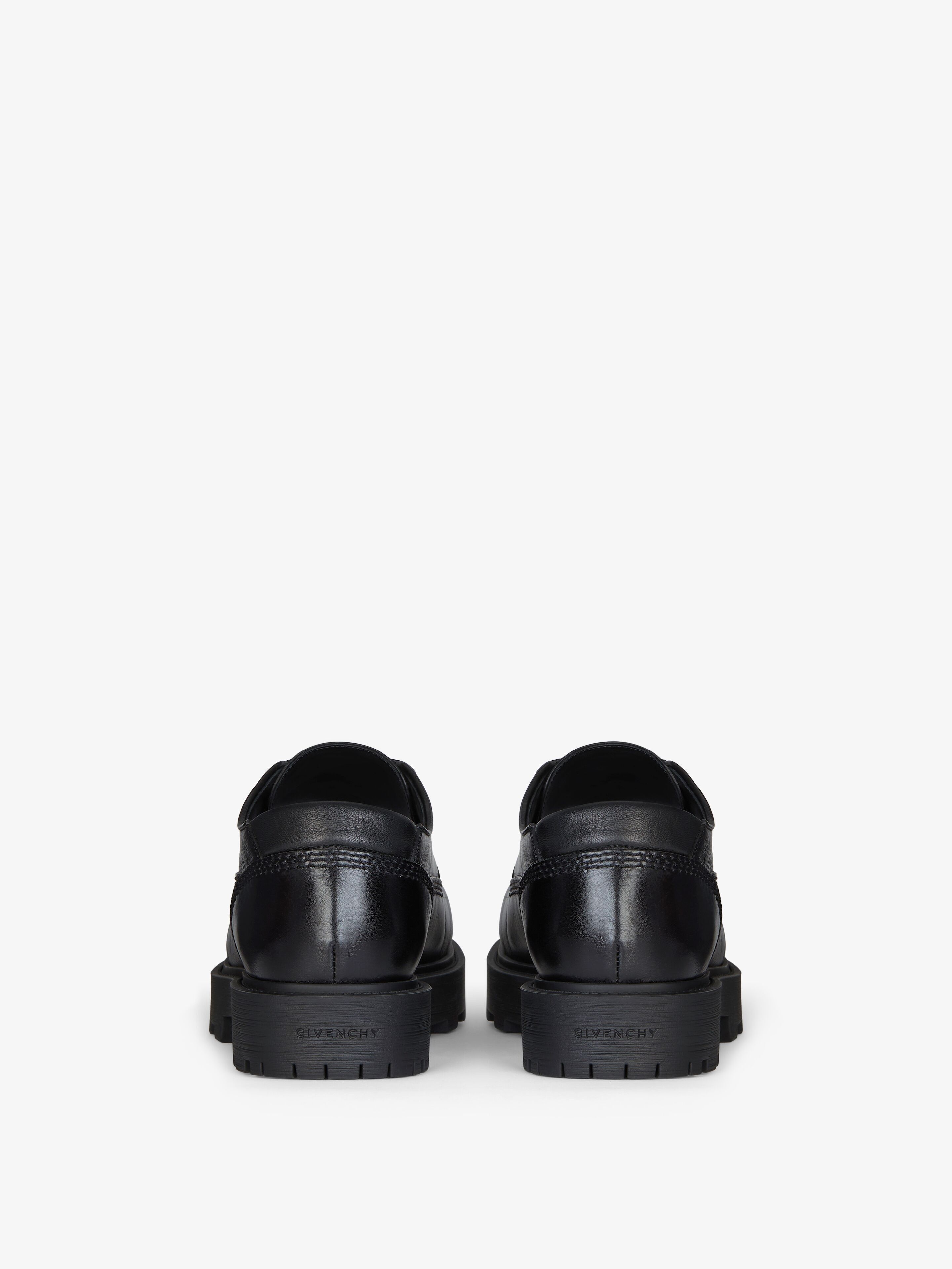 Givenchy o1w1db10925 Storm Derby Shoes in Black Size US 9 / EU 42 - 5 Thumbnail