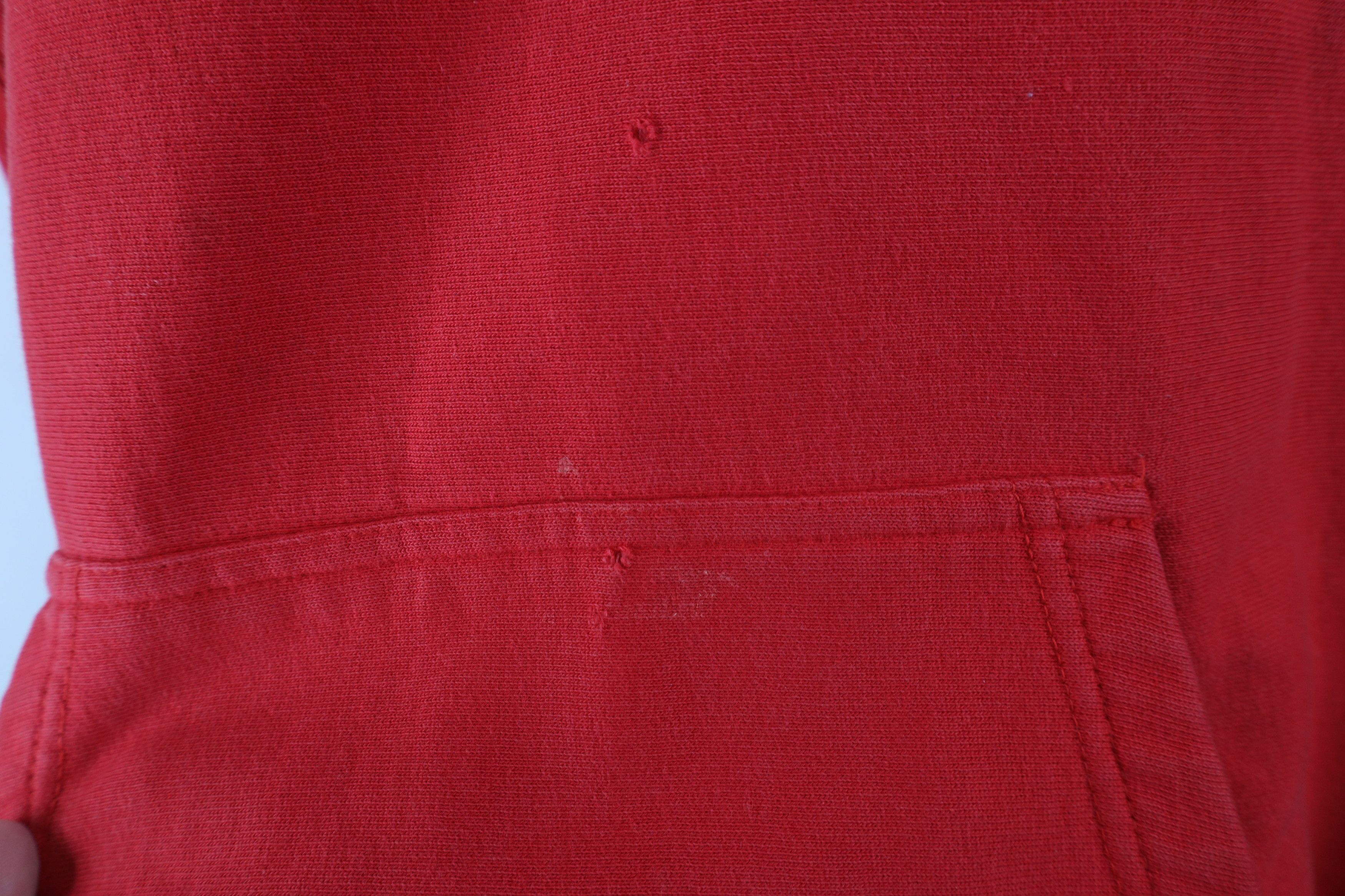 Vintage Vintage 90s Heavyweight University Hoodie Sweatshirt Size US L / EU 52-54 / 3 - 6 Thumbnail