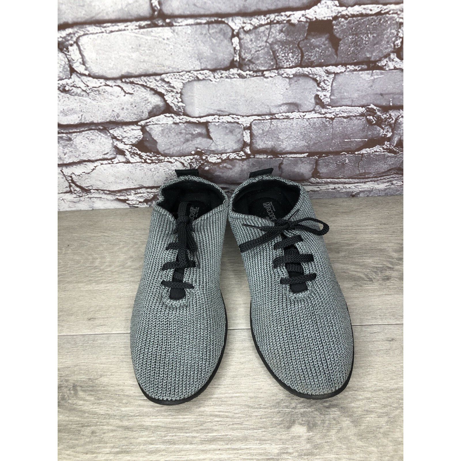 Other Arcopedico LS Grey Blue Vegan Knit Lace Up Comfort Shoes Wom Size US 11 / IT 41 - 2 Thumbnail