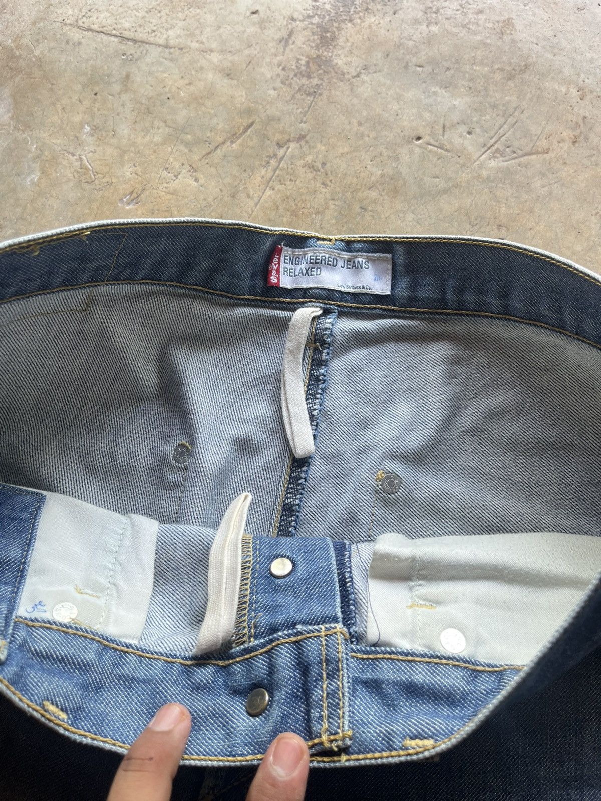 Levi's Vintage Clothing Vintage levis engineerred jeans Size US 34 / EU 50 - 2 Thumbnail