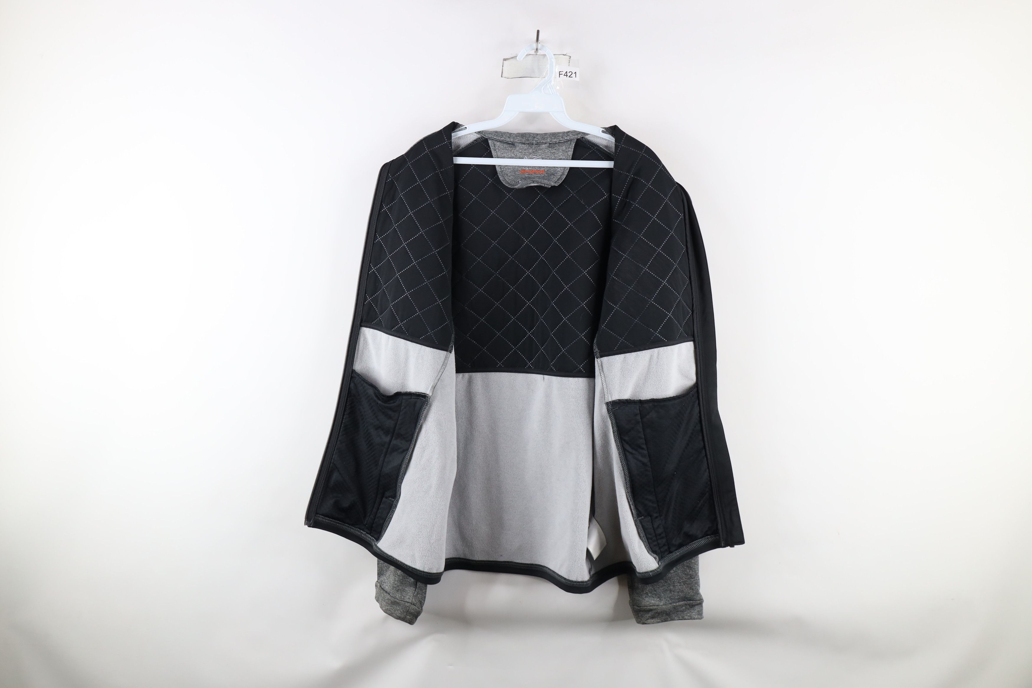Adidas × Vintage Adidas Golf ClimaWarm Quilted Full Zip Sweatshirt Jacket Size US M / EU 48-50 / 2 - 6 Thumbnail