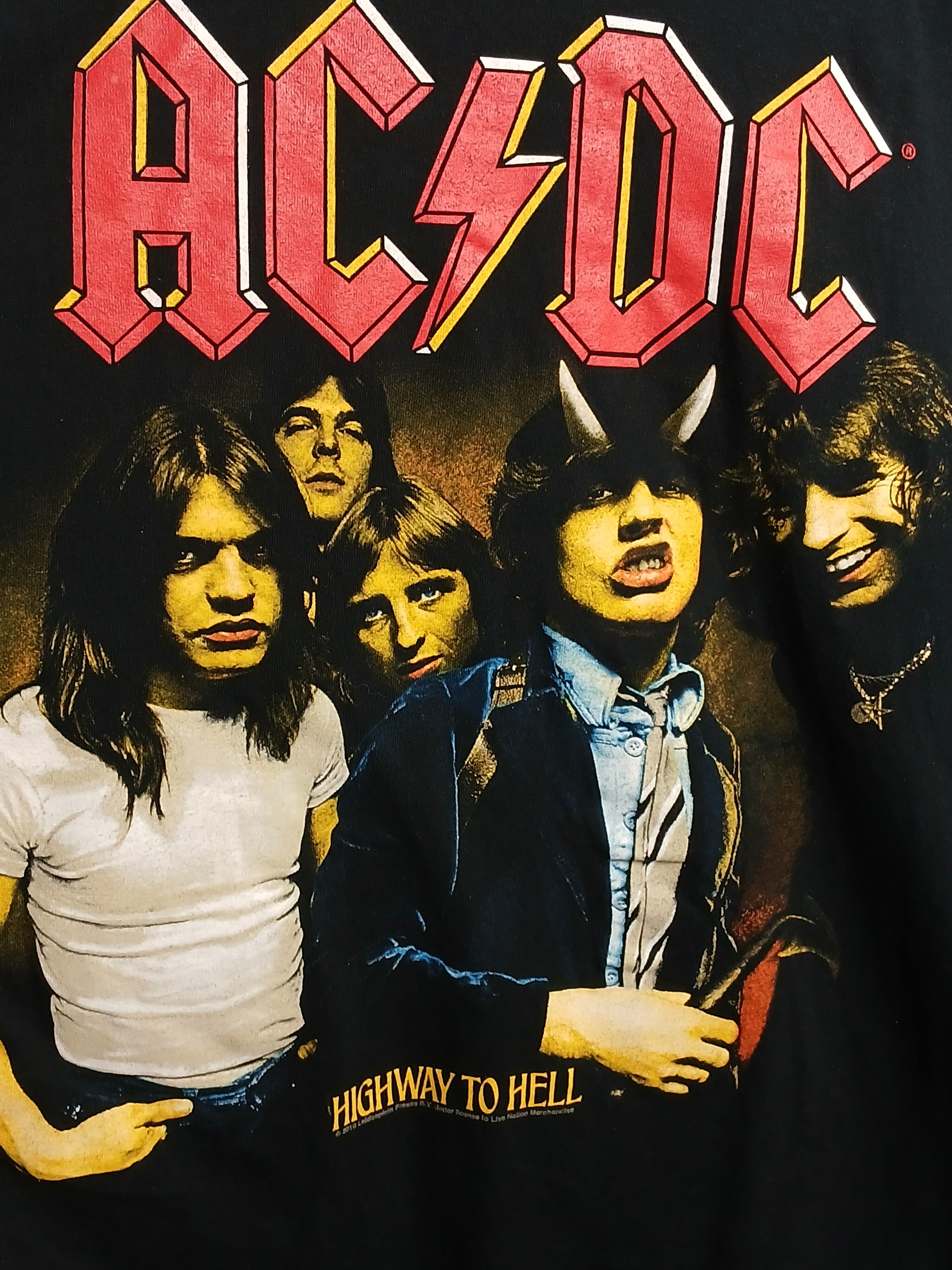 AC/DC × Band Tees 2010 AC/DC Highway To Hell T-Shirt Size US XL / EU 56 / 4 - 3 Thumbnail