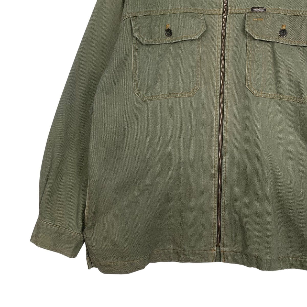 Japanese Brand MAUI And Sons Double Pocket Green Chore Jacket #1804-C16 Size US XL / EU 56 / 4 - 3 Thumbnail