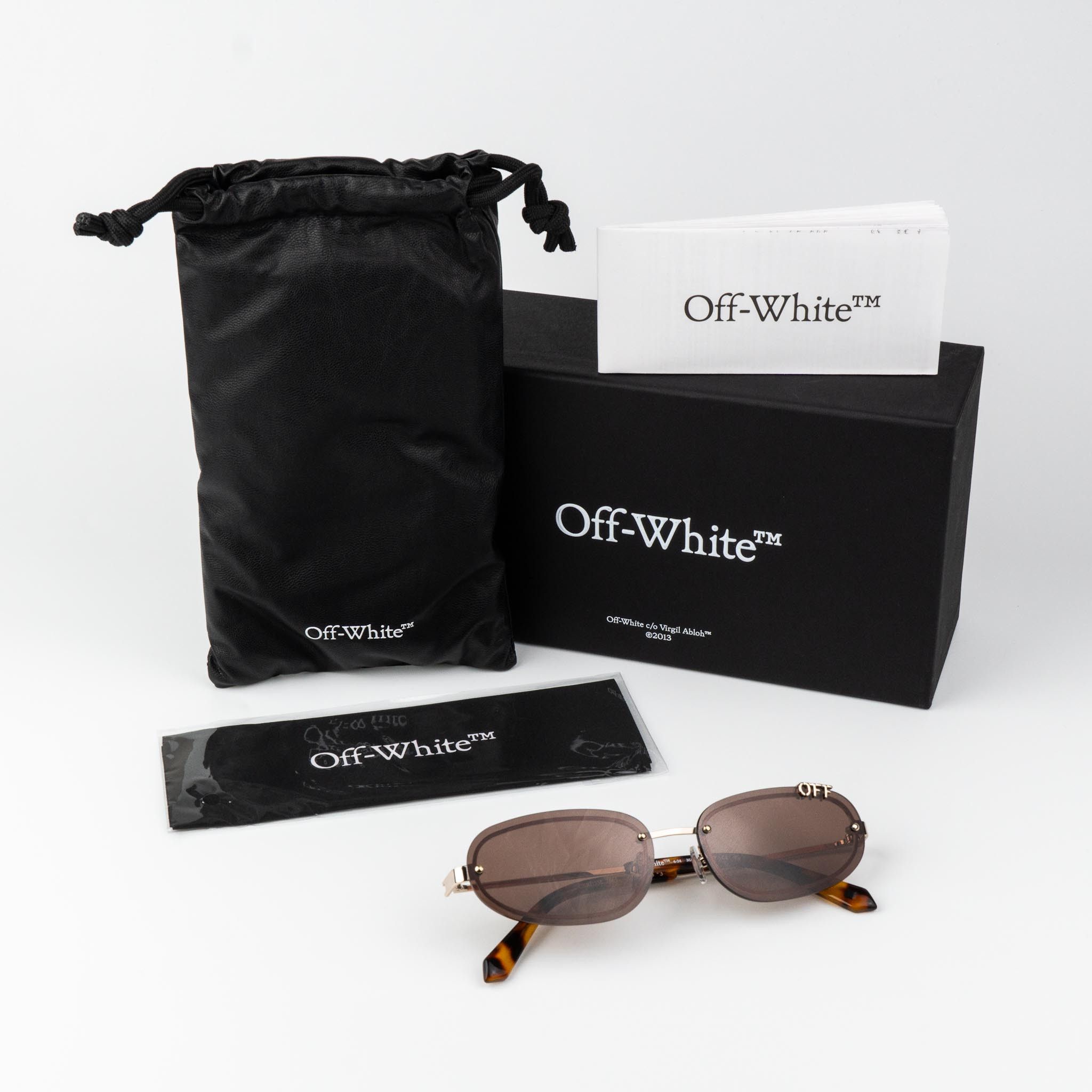 Off-White Off-White MIAMI Men Sunglasses OERI13M 7664 NEW AUTHENTIC Size ONE SIZE - 11 Thumbnail