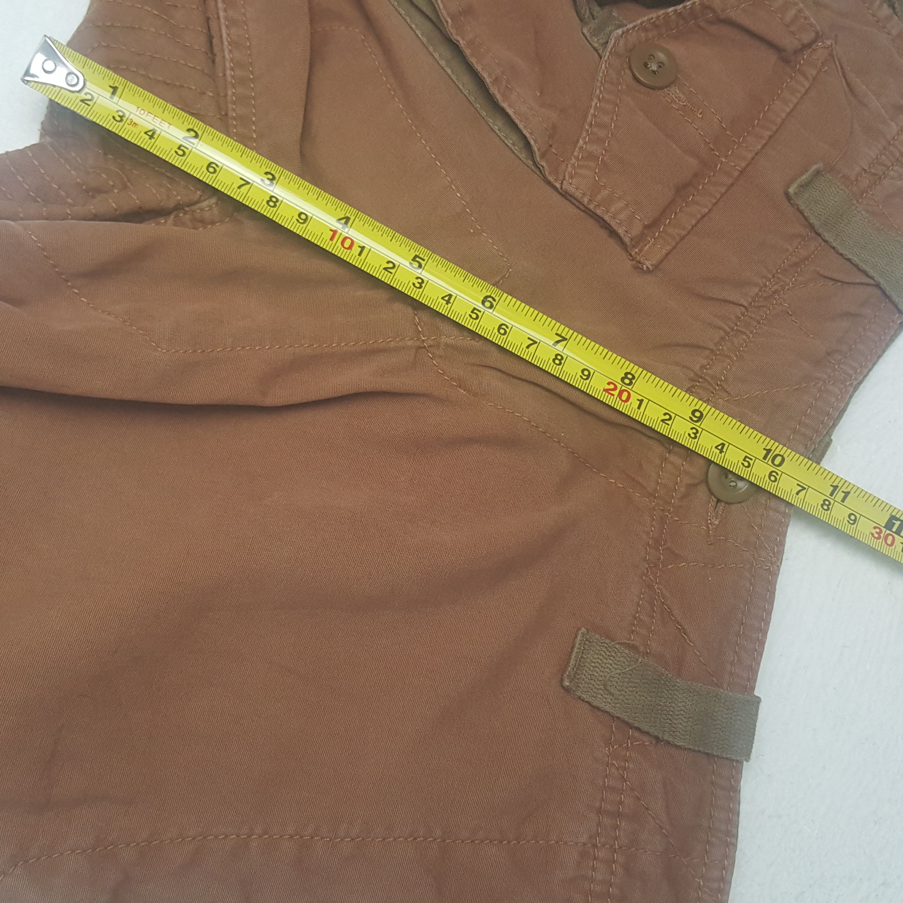 Ralph Lauren Vintage Ralph Lauren Multi Pocket Cargo Rare Pants C297N9 Size 31" - 8 Thumbnail