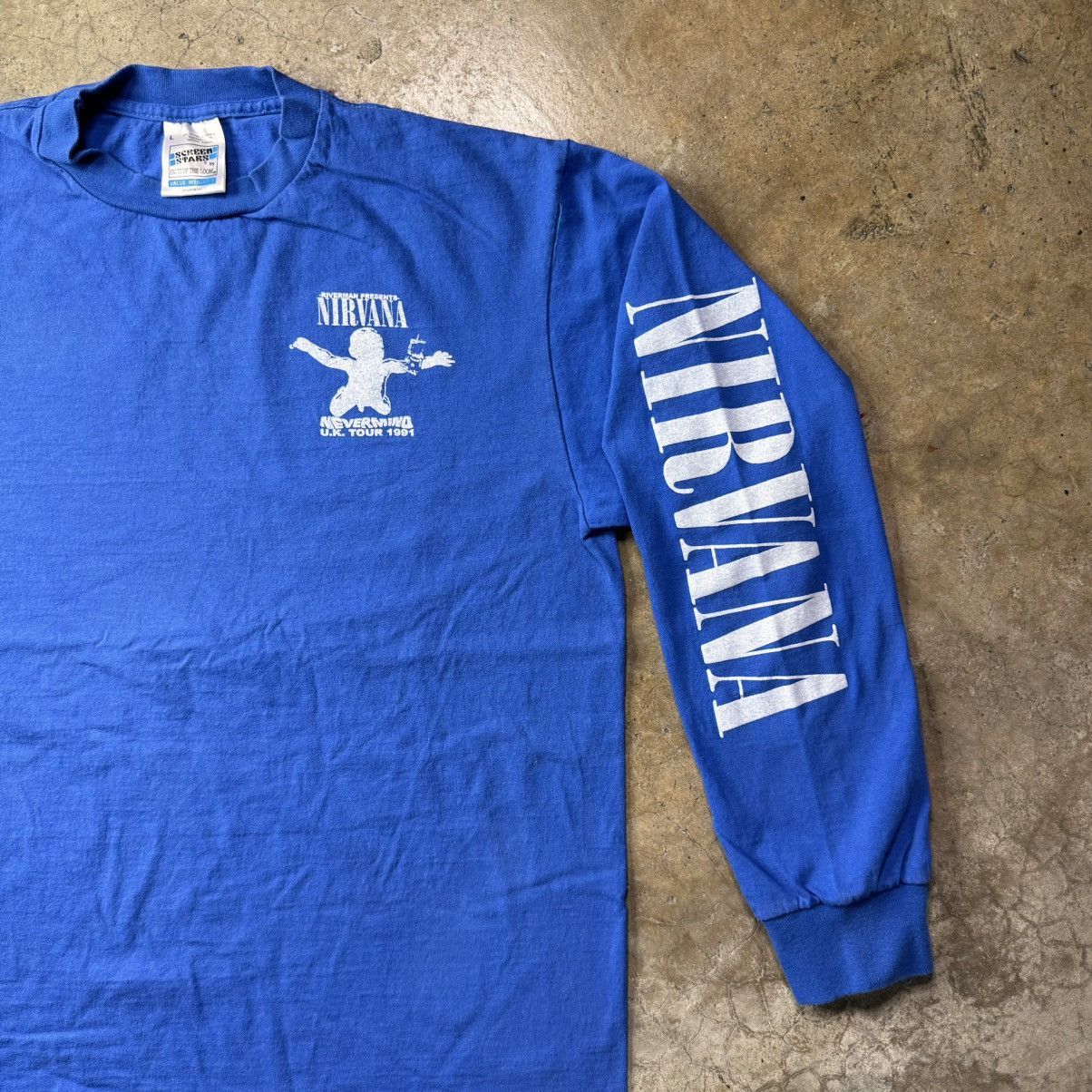 Band Tees × Nirvana Nirvana Size US L / EU 52-54 / 3 - 2 Thumbnail