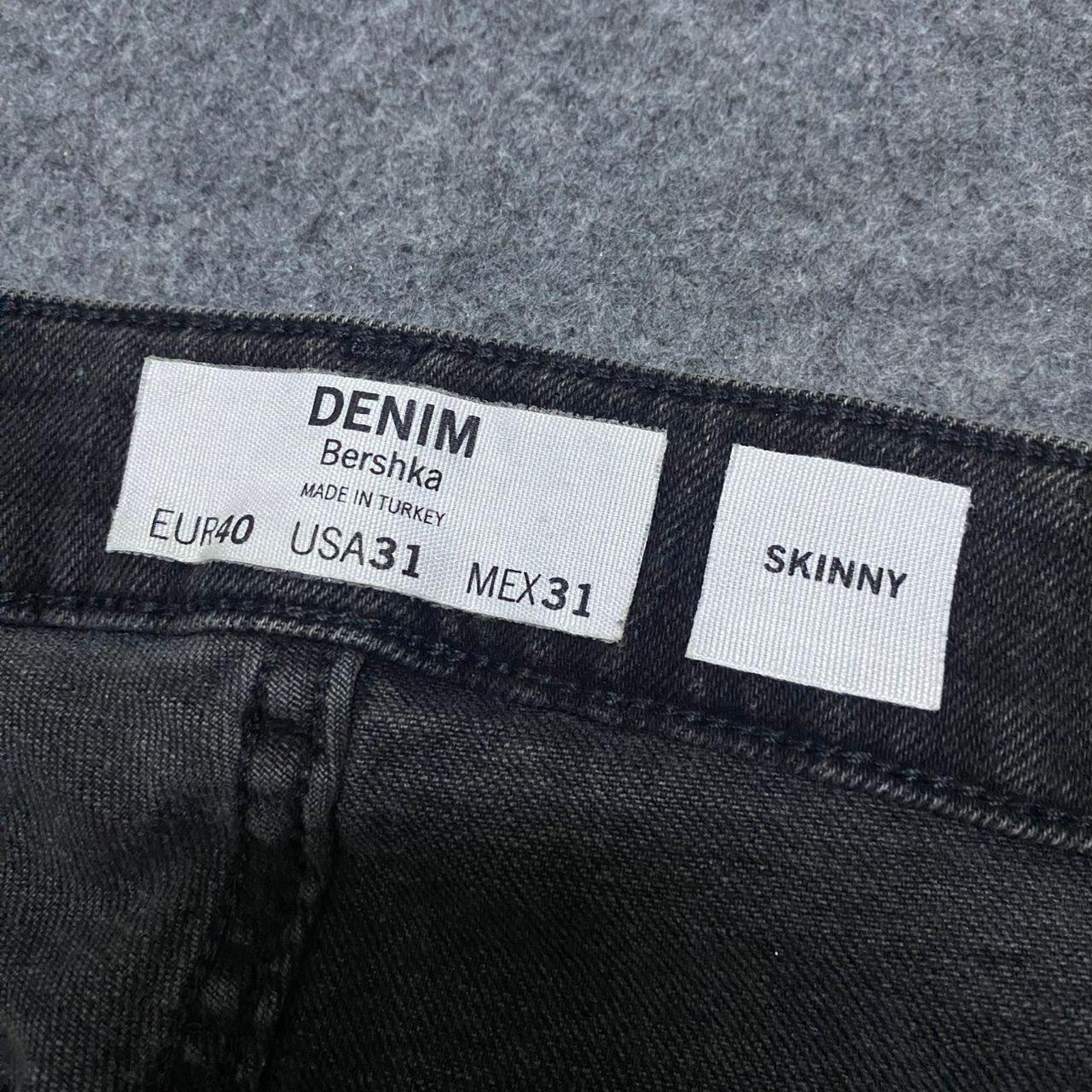 Bershka 💥Best Offer💥Bershka Skinny Punk Distressed Denim Size US 32 / EU 48 - 12 Thumbnail
