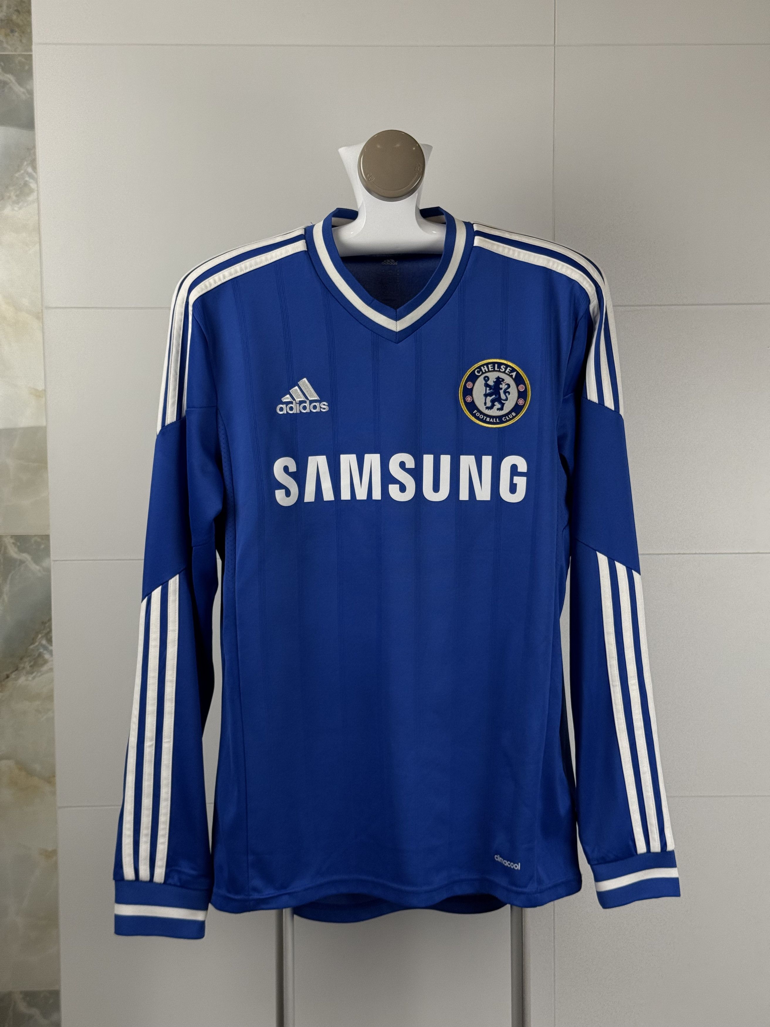 Adidas × Chelsea Soccer CHELSEA 2013 / 2014 HOME SHIRT JERSEY LONG SLEEVE ADIDAS Men Size US M / EU 48-50 / 2 - 1 Thumbnail
