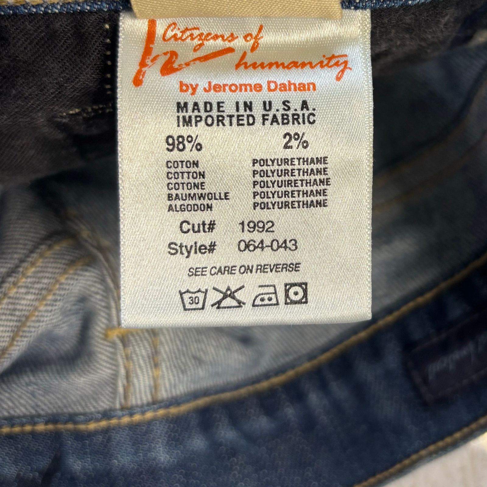 Citizens Of Humanity Citizens of Humanity Elle Bootcut Distressed Jeans Size 28 Size 31" - 11 Thumbnail