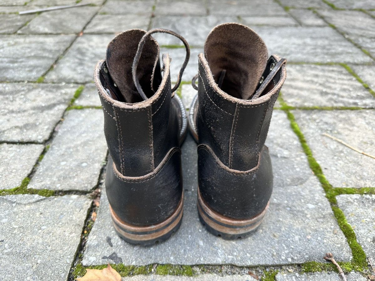 Truman Boot Co. Truman Stitchdown Black Waxed Flesh on 79 last Size US 7 / EU 40 - 4 Thumbnail