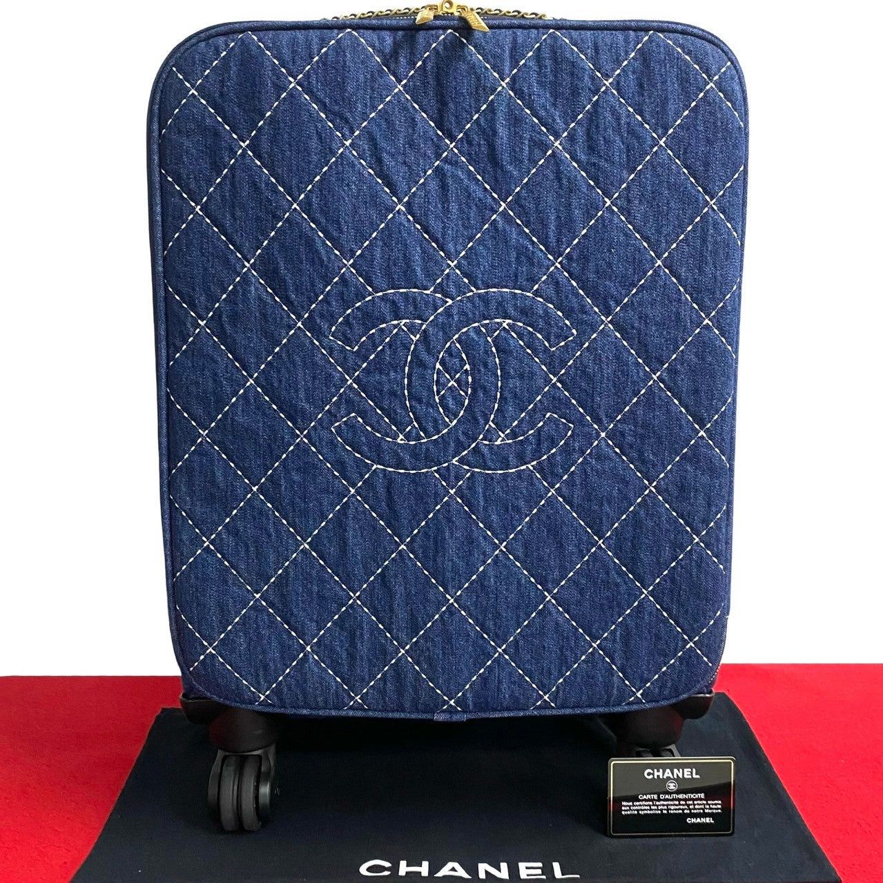 Chanel Chanel Blue Denim Size ONE SIZE - 1 Thumbnail
