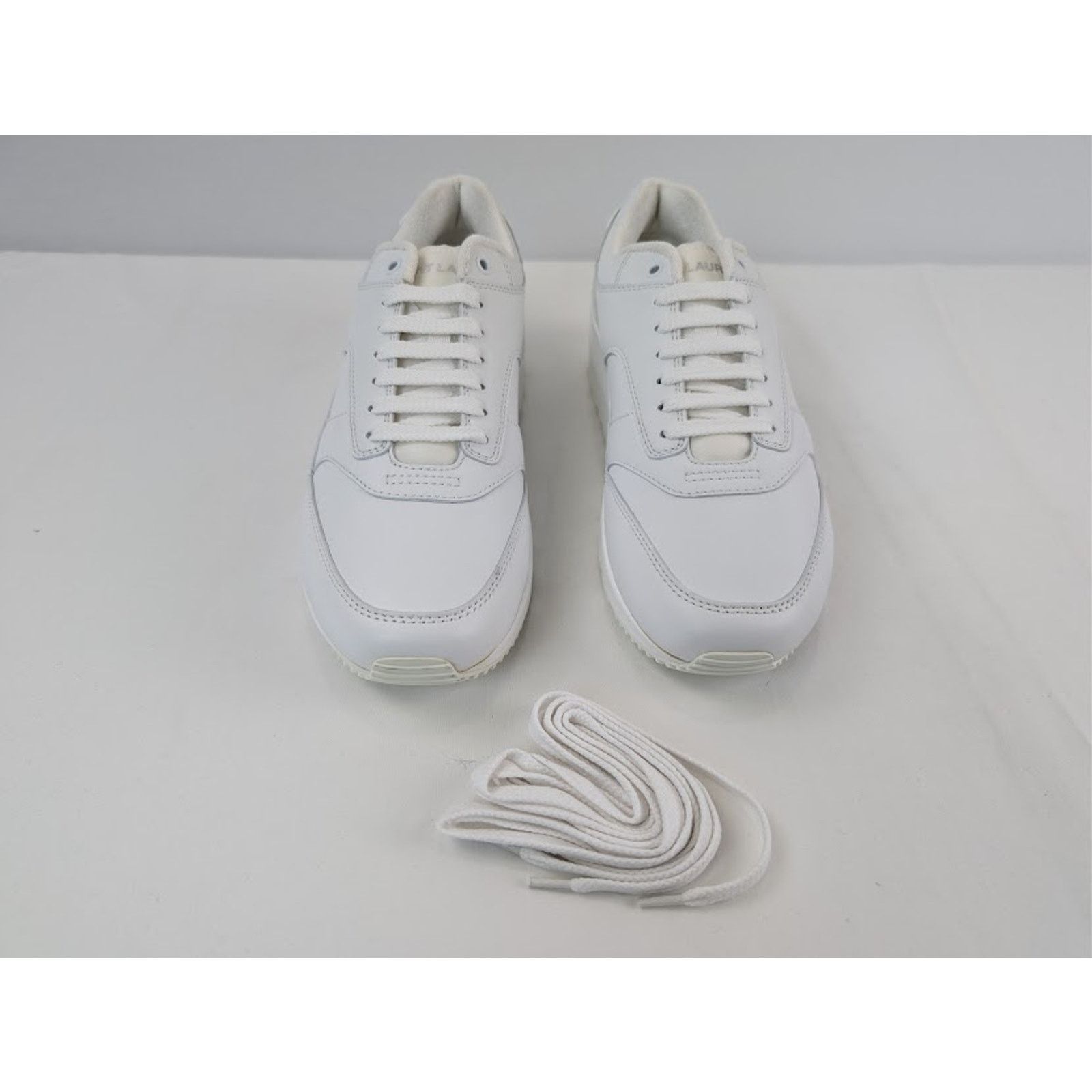 Saint Laurent Paris o1rshd1 Bump Low-Top Sneakers in Blanc Optique / Bianco Size US 10 / EU 43 - 10 Thumbnail