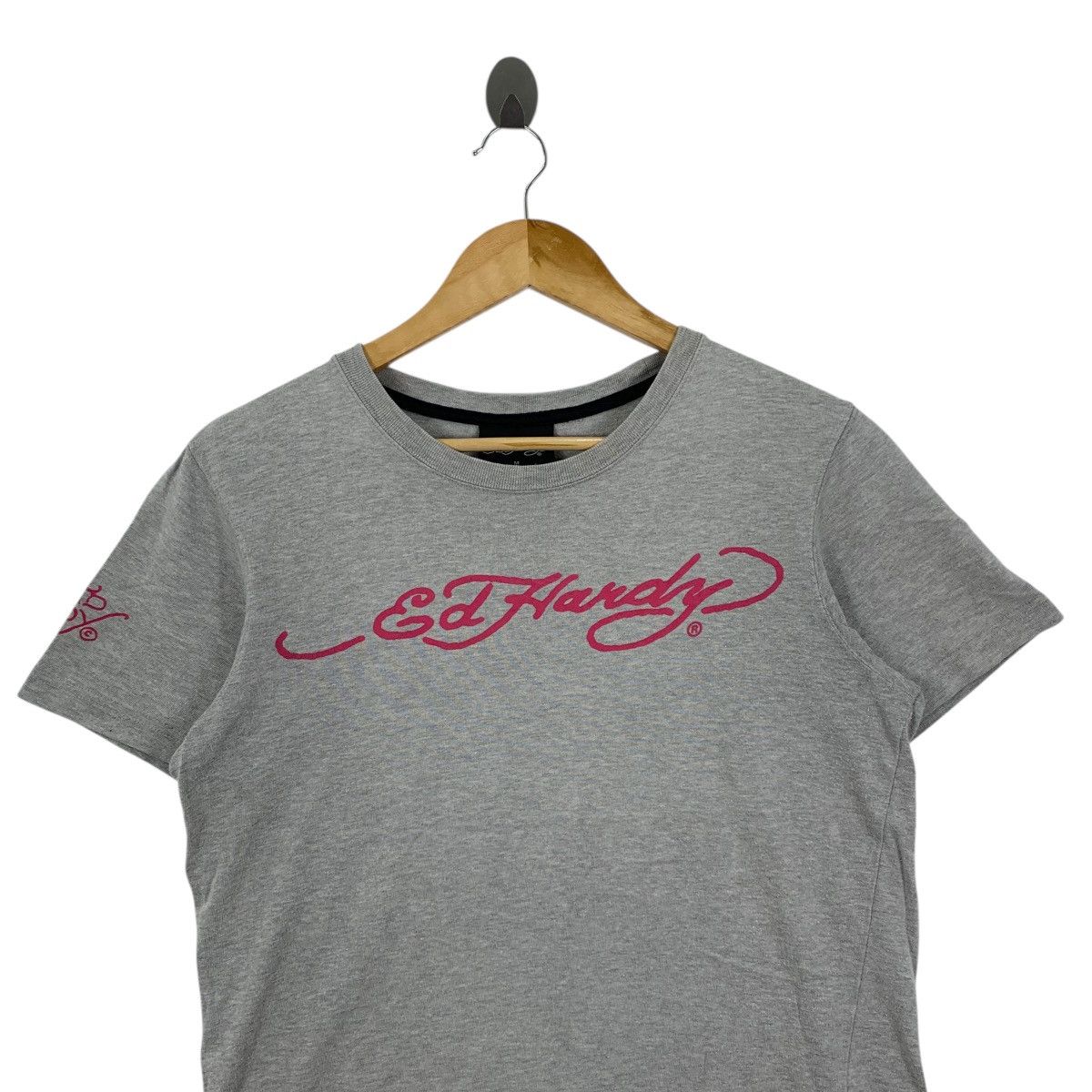 Ed Hardy ED HARDY Christian Audigier Gambling Top Hat Skull T-Shirt Size M / US 6-8 / IT 42-44 - 2 Thumbnail