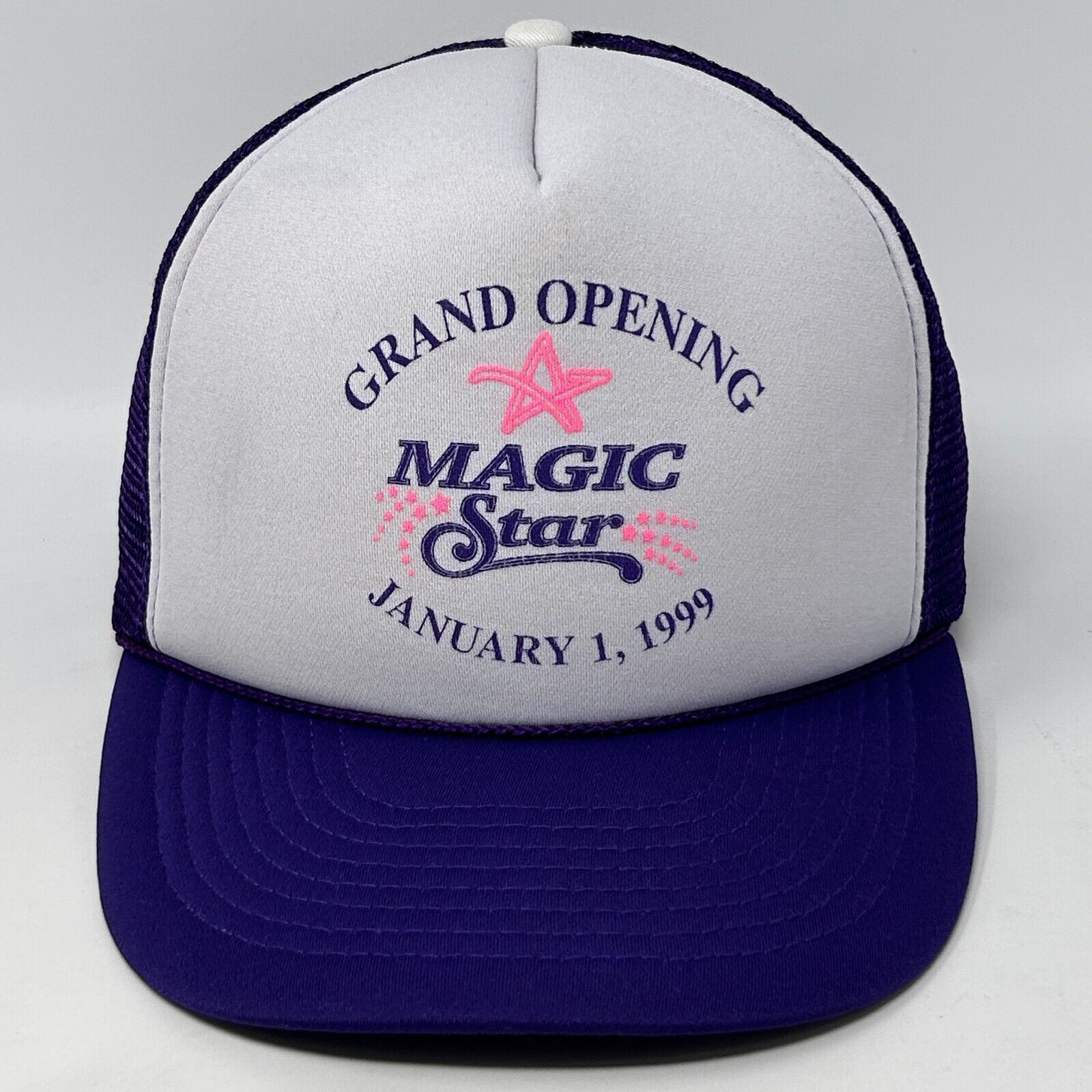 Vintage Vintage 90s Magic Star Casino Trucker Hat Baseball Cap Size ONE SIZE - 1 Thumbnail