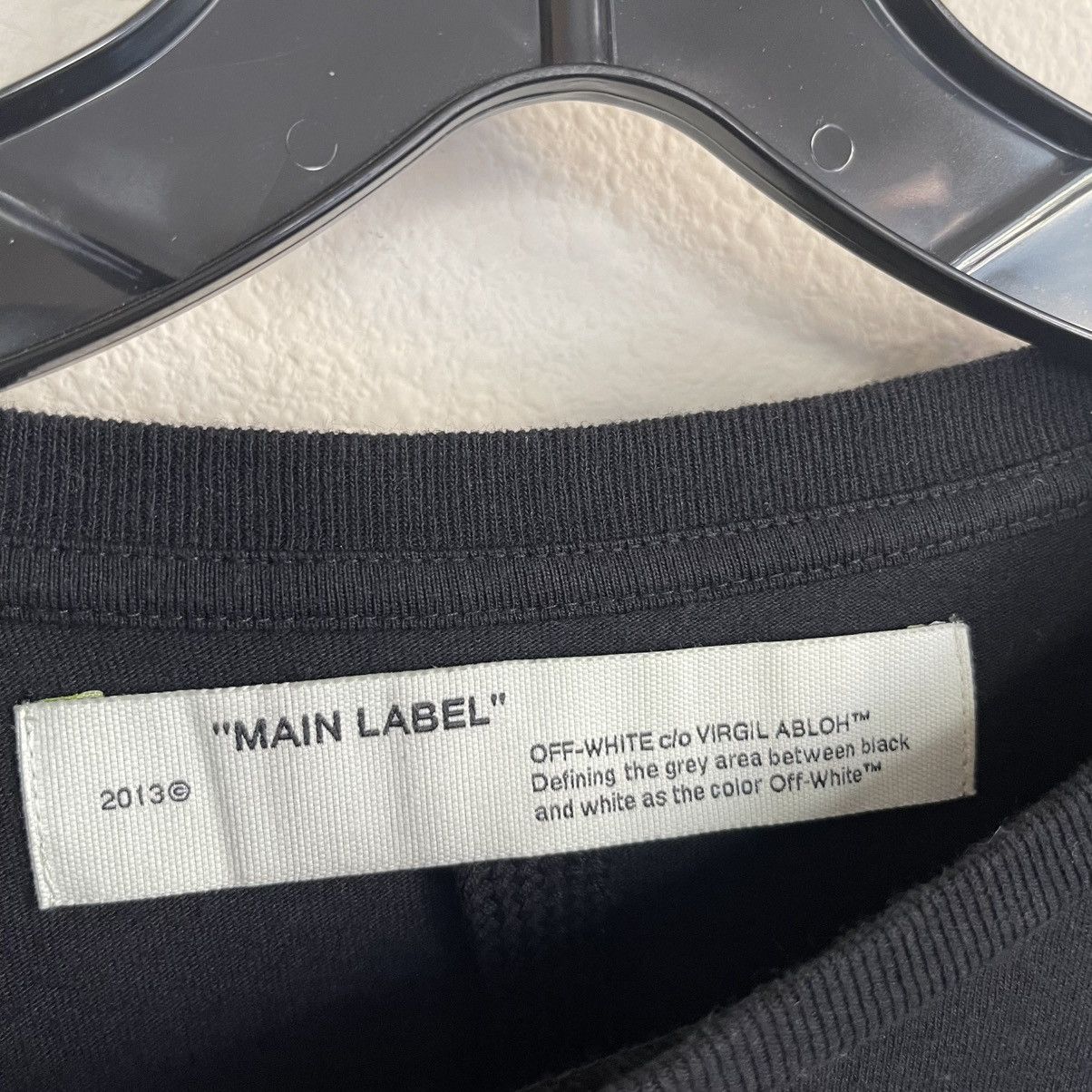 Off-White Off White Fall Winter 19 - 20 Bat Wings Long Sleeve T Shirt Size US XXS / EU 40 - 4 Thumbnail