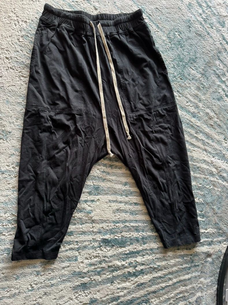 Rick Owens Drkshdw Rick Owens Darkshadow Cotton Cropped Pants - dmc Size US 28 / EU 44 - 1 Thumbnail