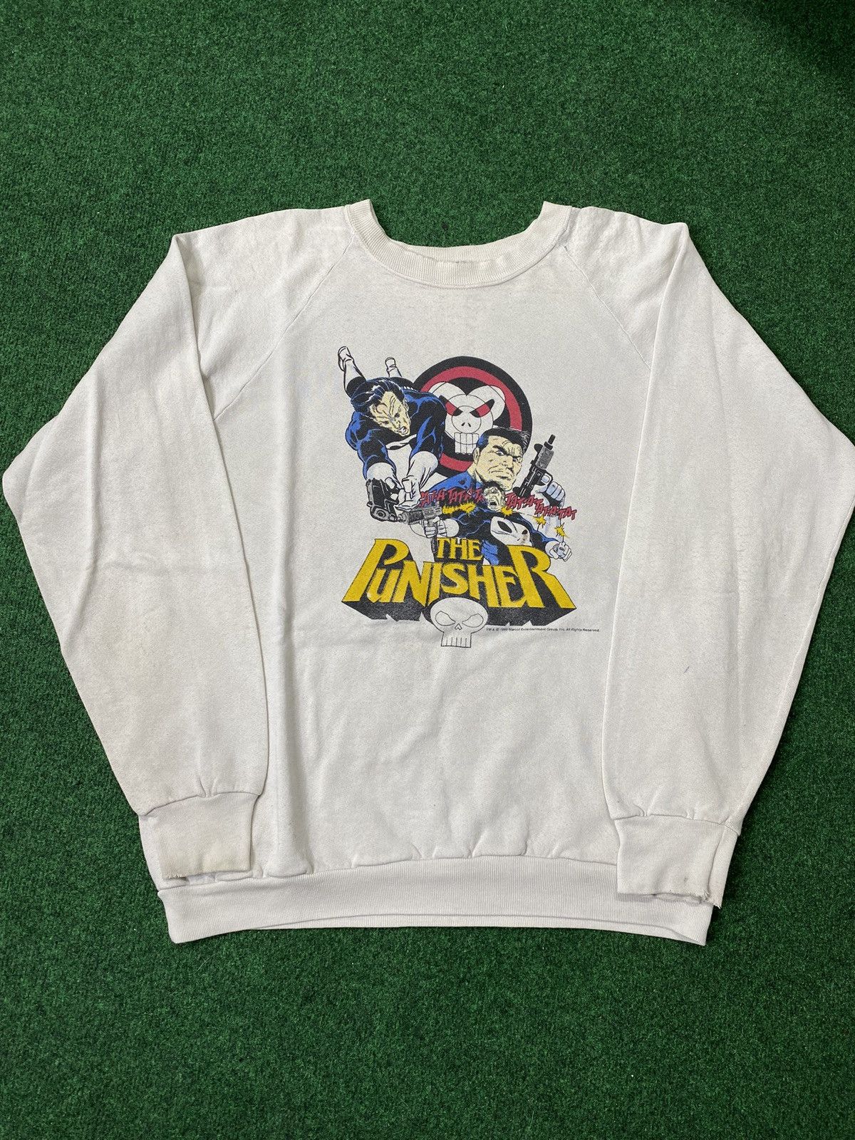 Marvel Comics 1980’s Vintage Punisher Marvel Comics Crewneck Large Size US L / EU 52-54 / 3 - 1 Thumbnail