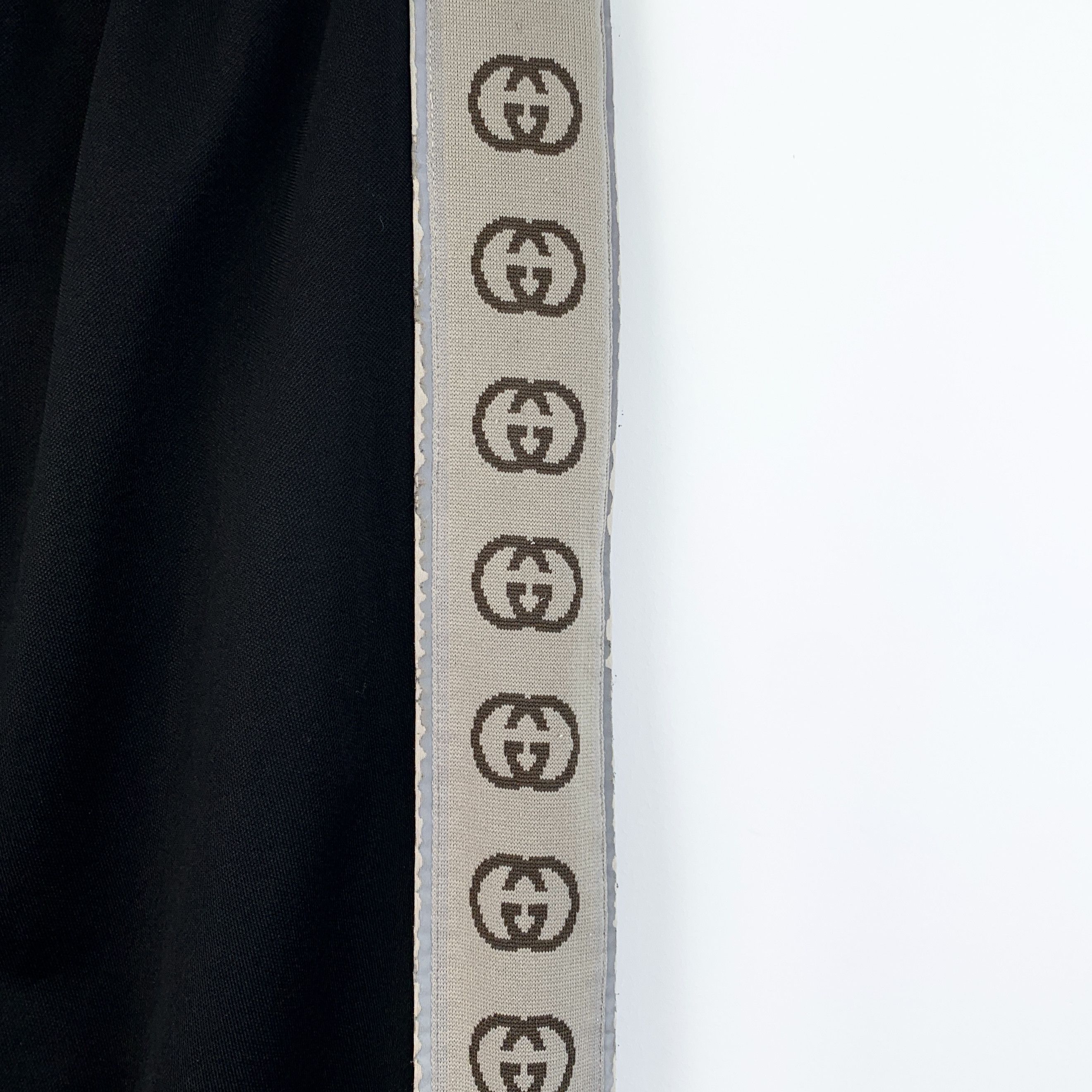 Gucci Gucci Black Side Logo Jacquard Drawstring Joggers (Size XS) Size 27" / US 4 / IT 40 - 6 Thumbnail