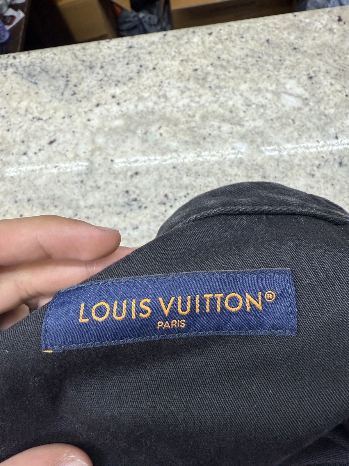 Louis Vuitton Louis Vuttion Black Monogram Denim Carpenters Size US 32 / EU 48 - 10 Thumbnail