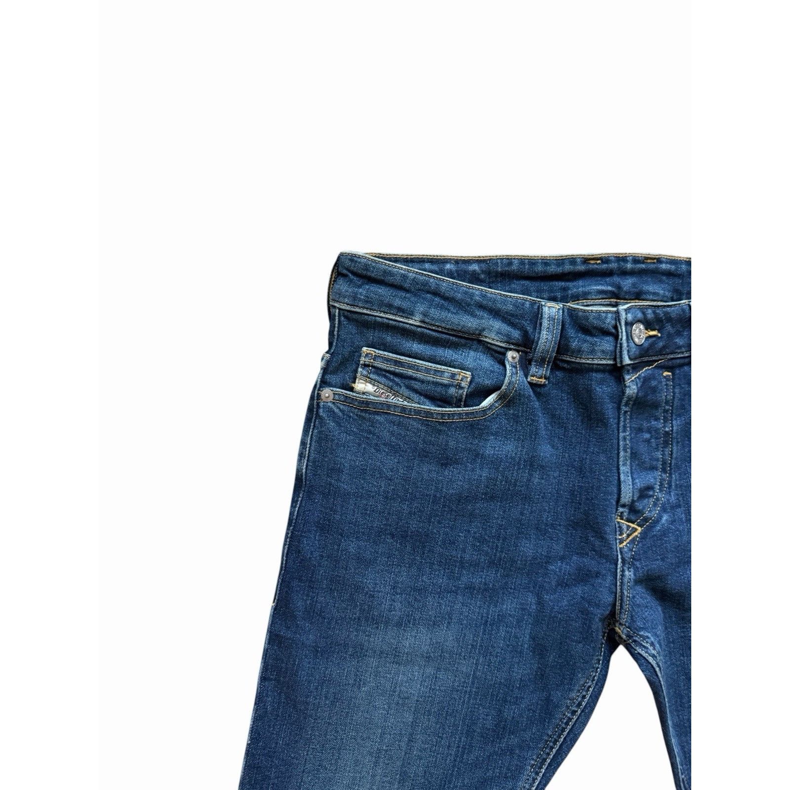 Diesel Diesel Mens Safado Straight Jeans RE020 Blue $250 Size 32/30 Size US 32 / EU 48 - 5 Thumbnail