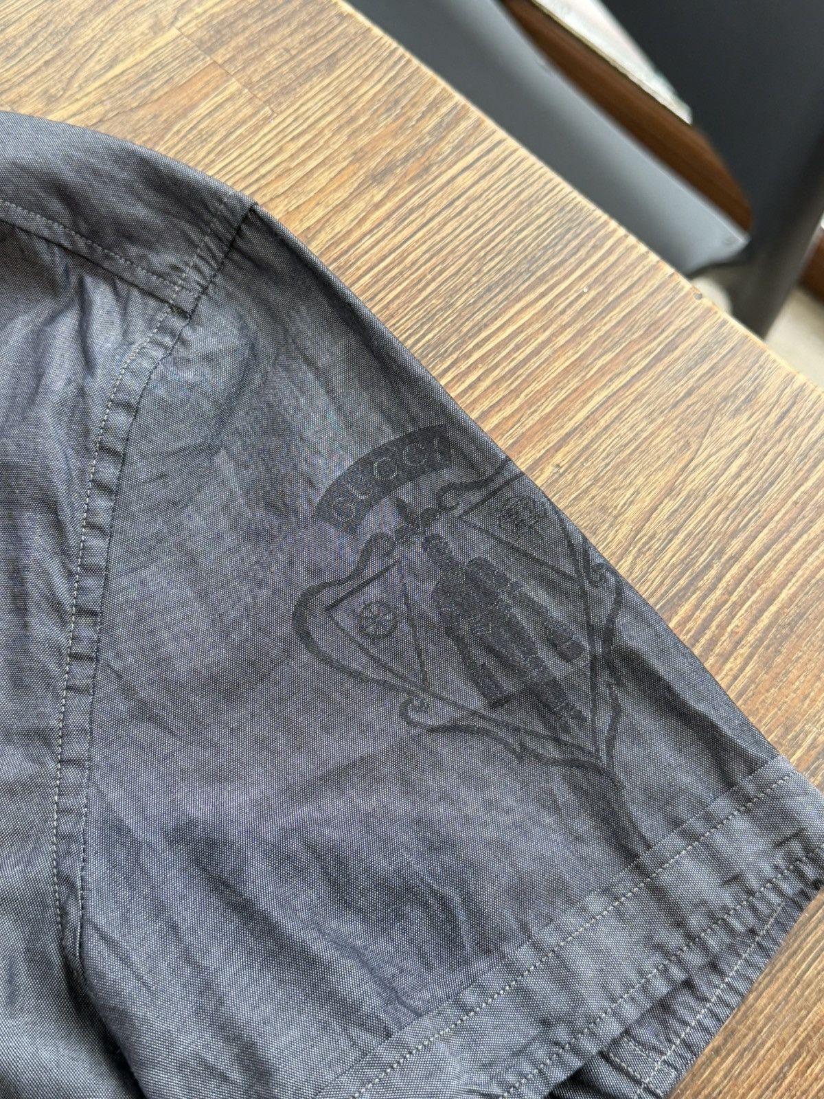 Gucci Gucci Logo short sleeve shirt S-M Size US M / EU 48-50 / 2 - 6 Thumbnail