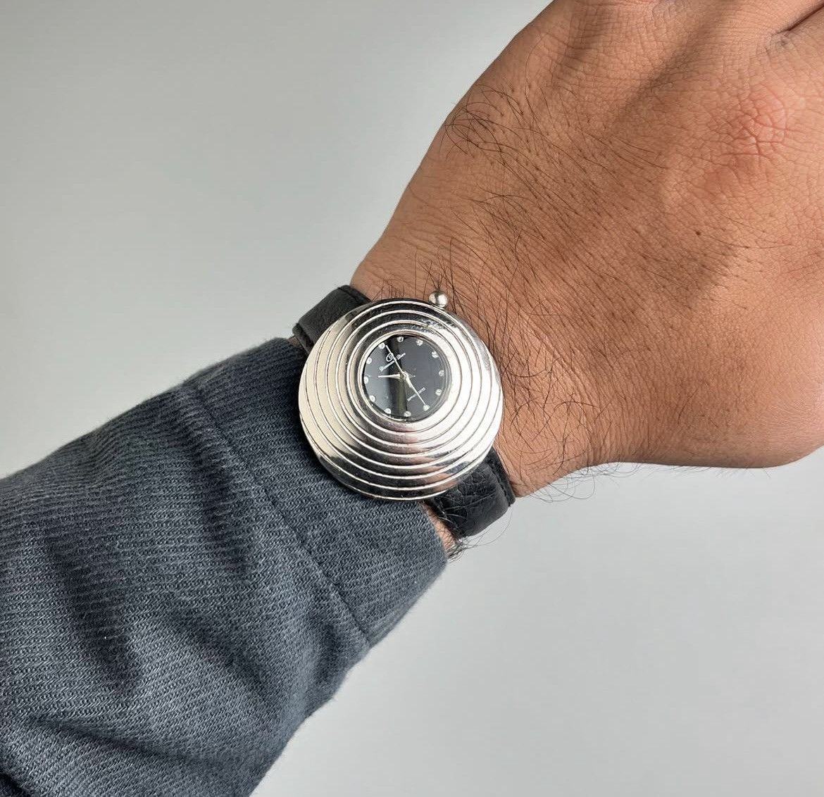 Designer × Japanese Brand × Vintage Diamond Dior Sapphire Coated Unique Watch Size ONE SIZE - 2 Thumbnail