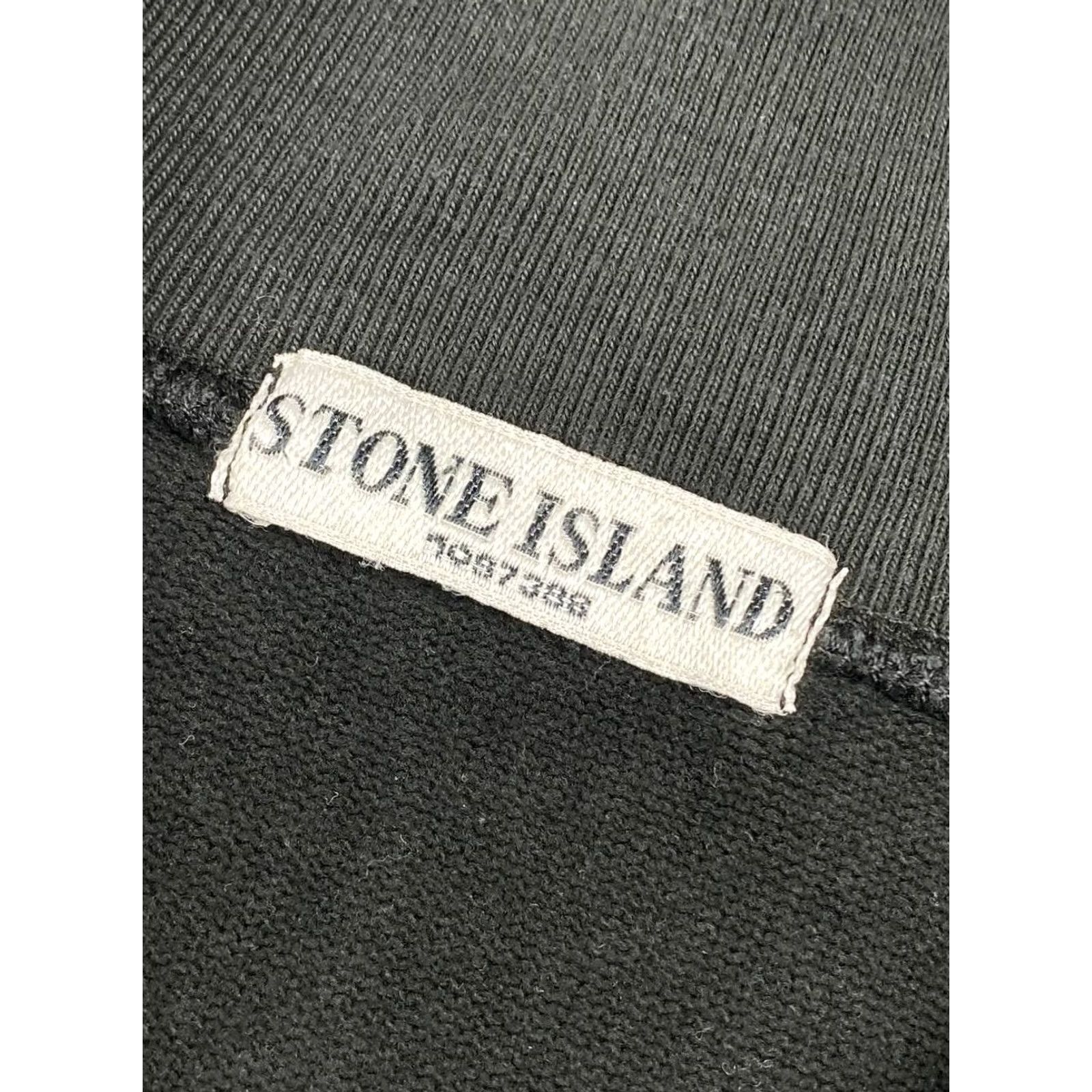 Stone Island VINTAGE Stone Island Sweatshirt Men Size XL Black 1/4 Zip Half Button 2007 Size US XL / EU 56 / 4 - 6 Thumbnail