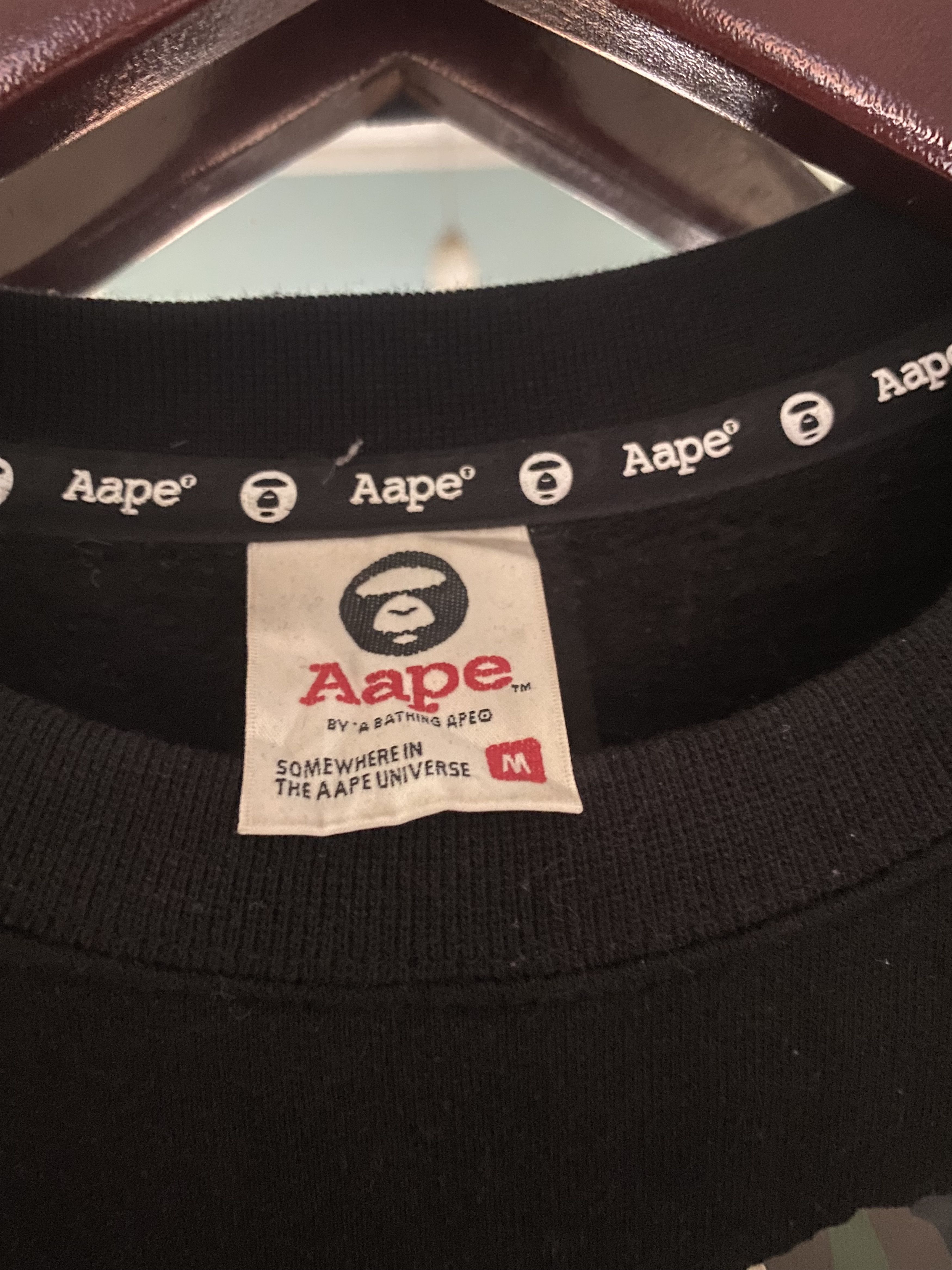 Aape × Japanese Brand Rare AAPE UNVS BY BATHING APE APUNVS Sweatshirt Size US M / EU 48-50 / 2 - 4 Thumbnail
