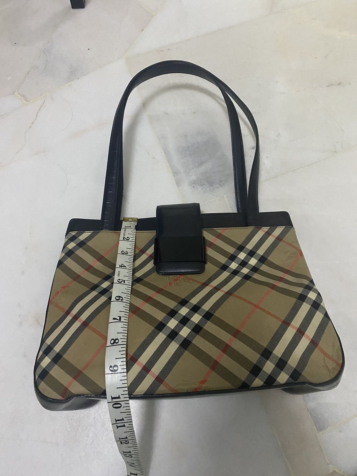 Burberry Vintage Burberrys of London Nova check handbag Size ONE SIZE - 12 Thumbnail