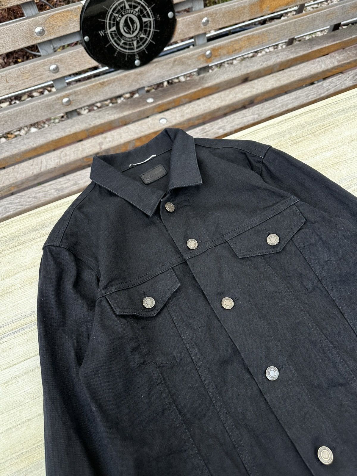 Saint Laurent Paris Saint Laurent Paris Denim Jacket black Size US M / EU 48-50 / 2 - 3 Thumbnail